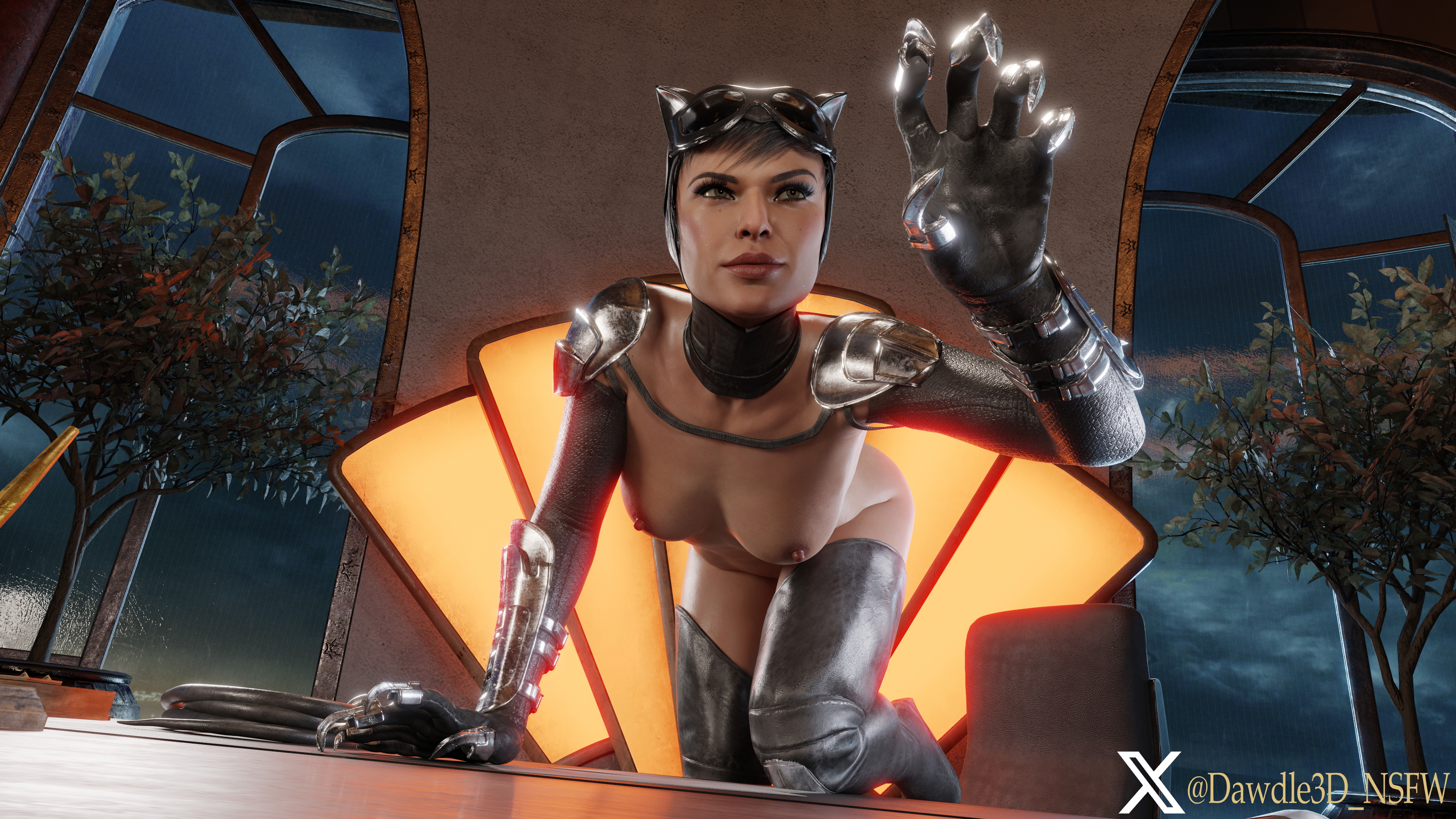 Catwoman s Surprise Visit 03 Dc Comics Injustice Catwoman Dc 3d Porn Injustice 2 Catwoman Bodysuit Nude 4