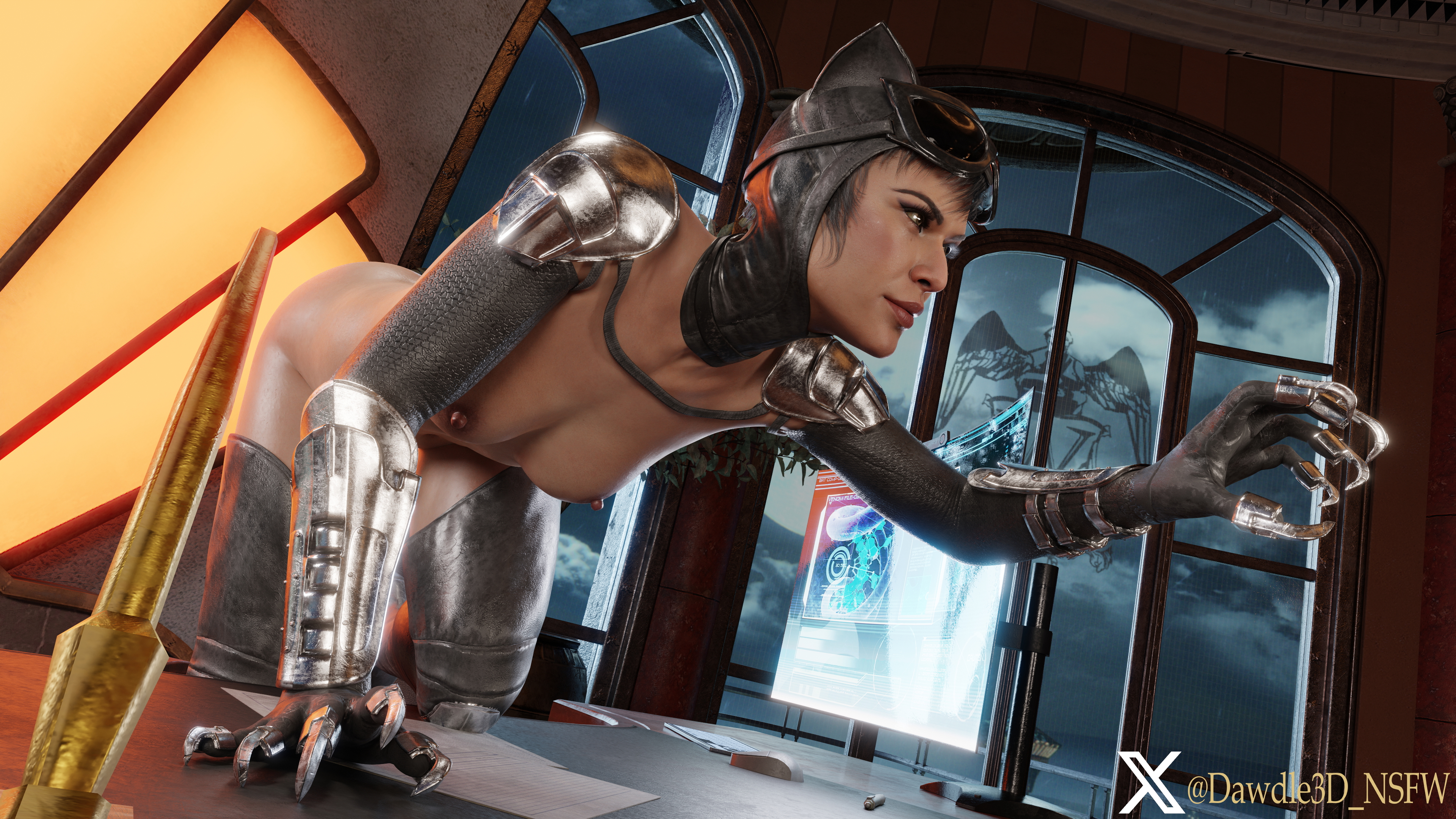 Catwoman s Surprise Visit 03 Dc Comics Injustice Catwoman Dc 3d Porn Injustice 2 Catwoman Bodysuit Nude 6