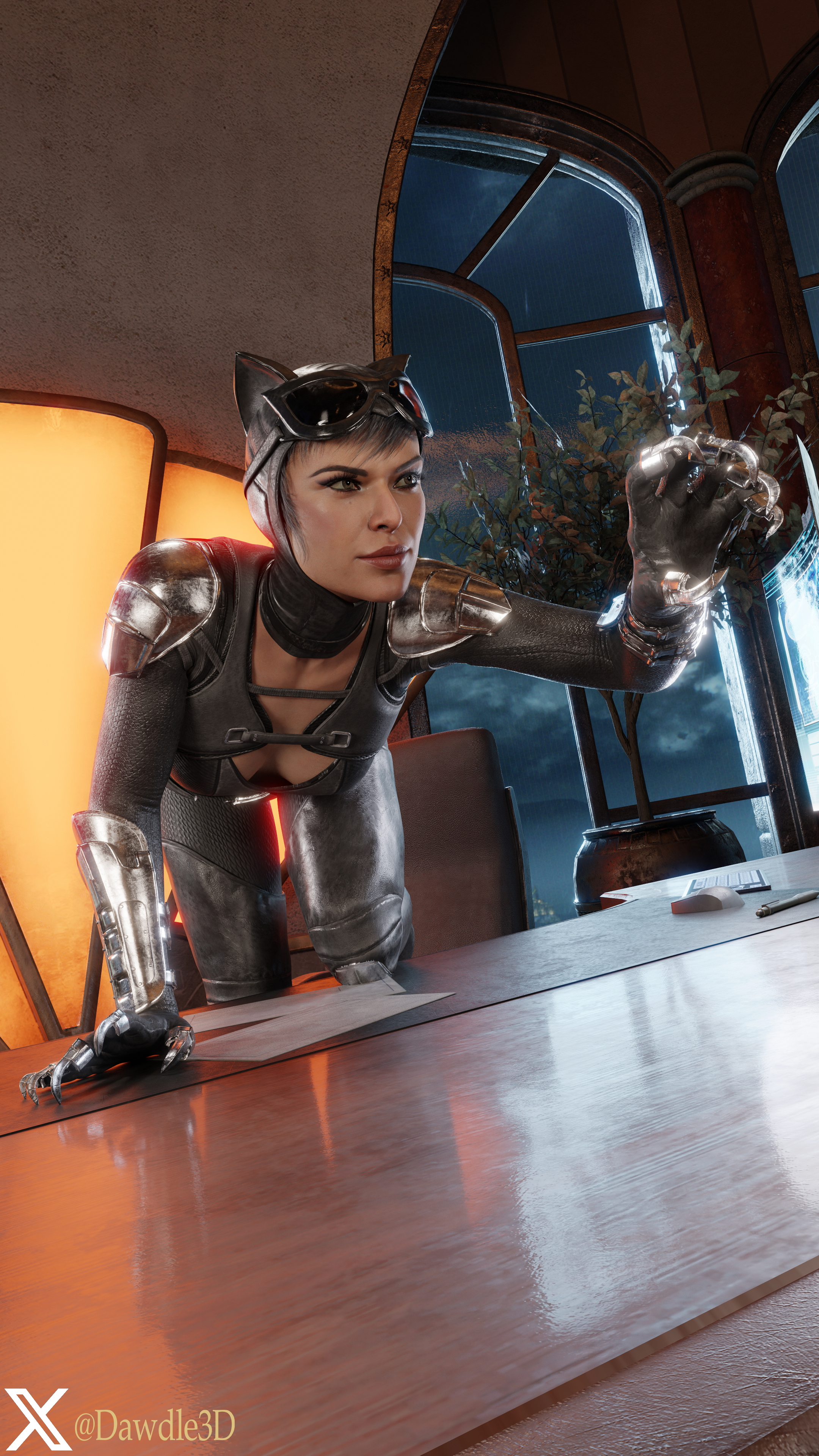 Catwoman s Surprise Visit 03 Dc Comics Injustice Catwoman Dc 3d Porn Injustice 2 Catwoman Bodysuit Nude 9