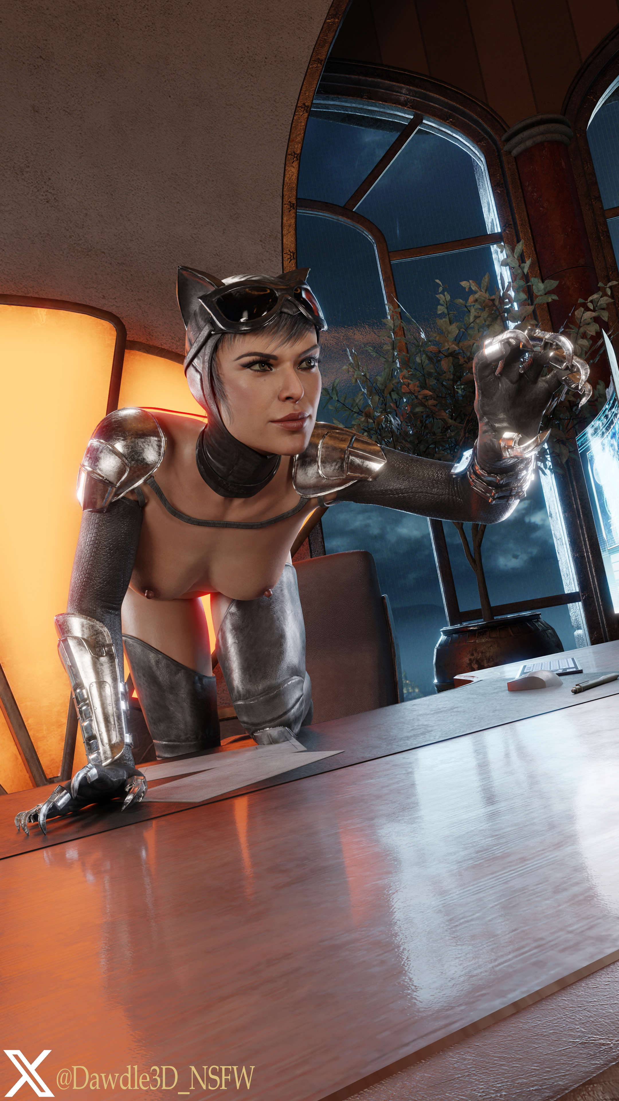 Catwoman s Surprise Visit 03 Dc Comics Injustice Catwoman Dc 3d Porn Injustice 2 Catwoman Bodysuit Nude 10