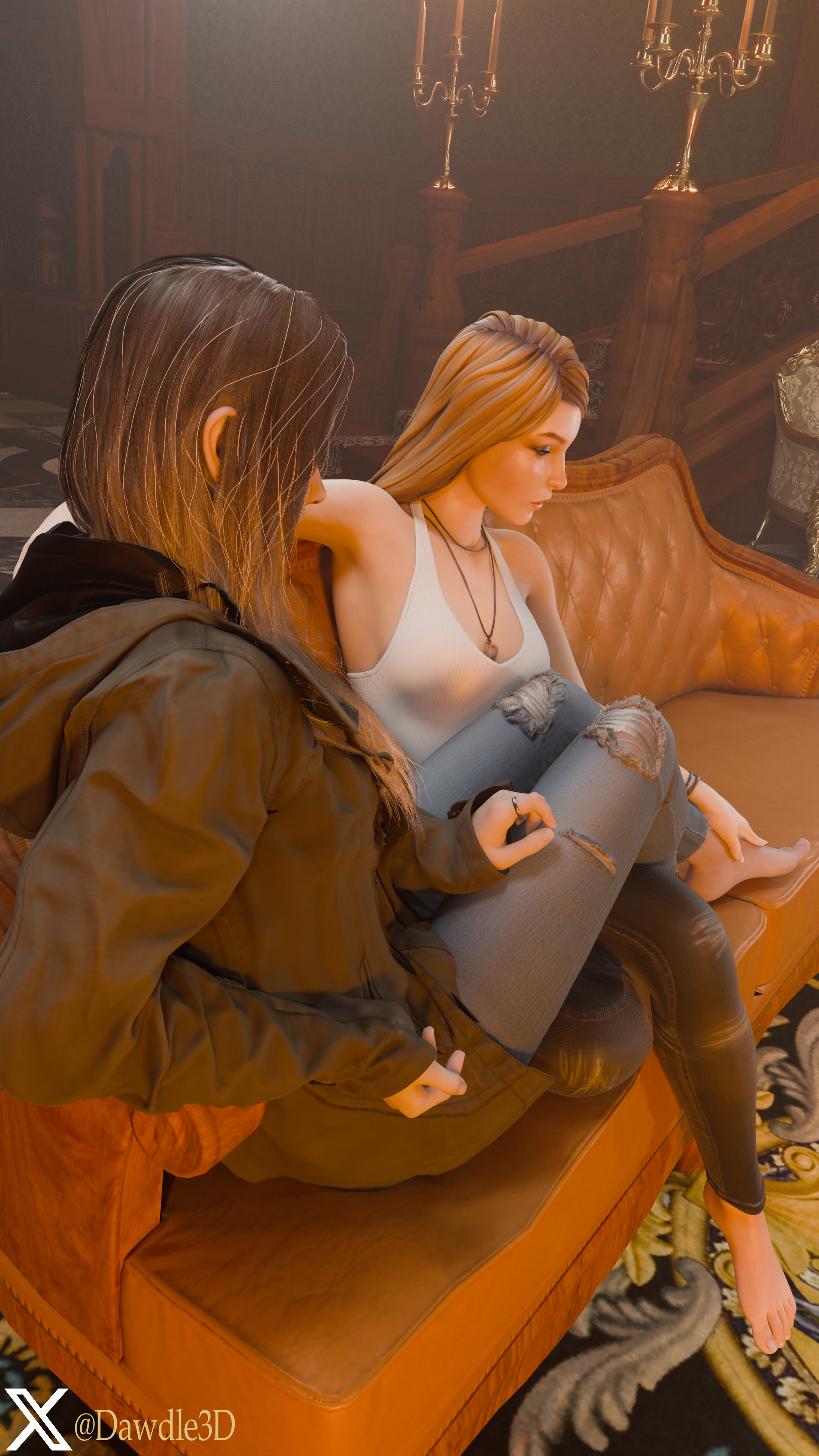 Rose and Rachel Hanging Out Resident Evil Resident Evil 8: Village Life Is Strange Rosemary Winters Rachel Amber 3d Porn Feet Nude 7