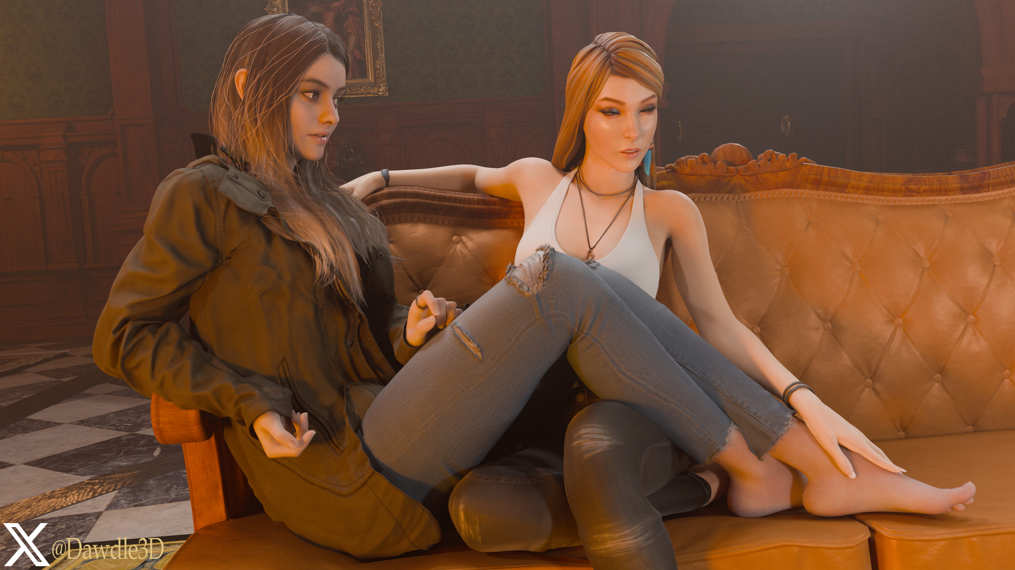 Rose and Rachel Hanging Out Resident Evil Resident Evil 8: Village Life Is Strange Rosemary Winters Rachel Amber 3d Porn Feet Nude 19