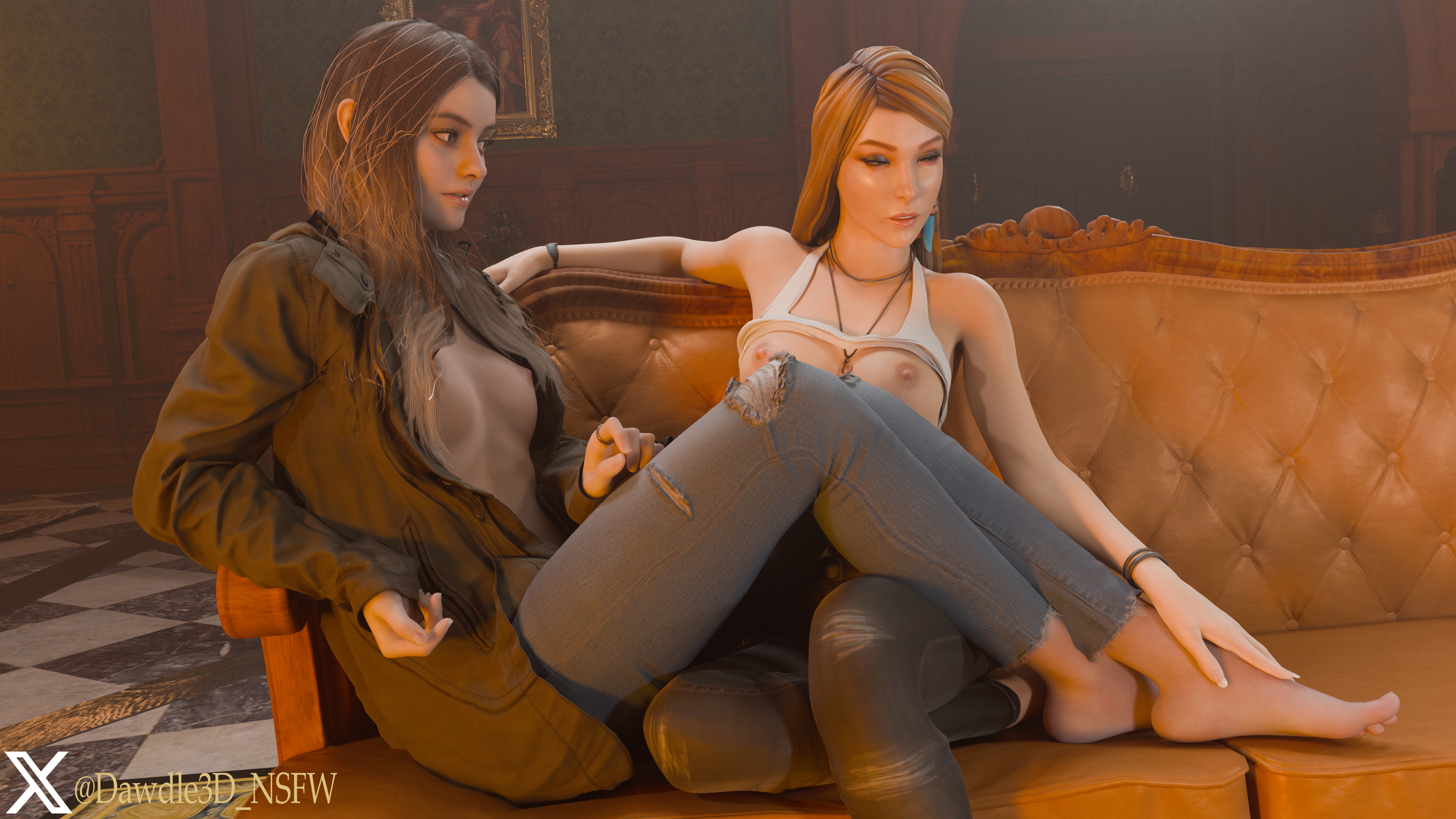 Rose and Rachel Hanging Out Resident Evil Resident Evil 8: Village Life Is Strange Rosemary Winters Rachel Amber 3d Porn Feet Nude 21