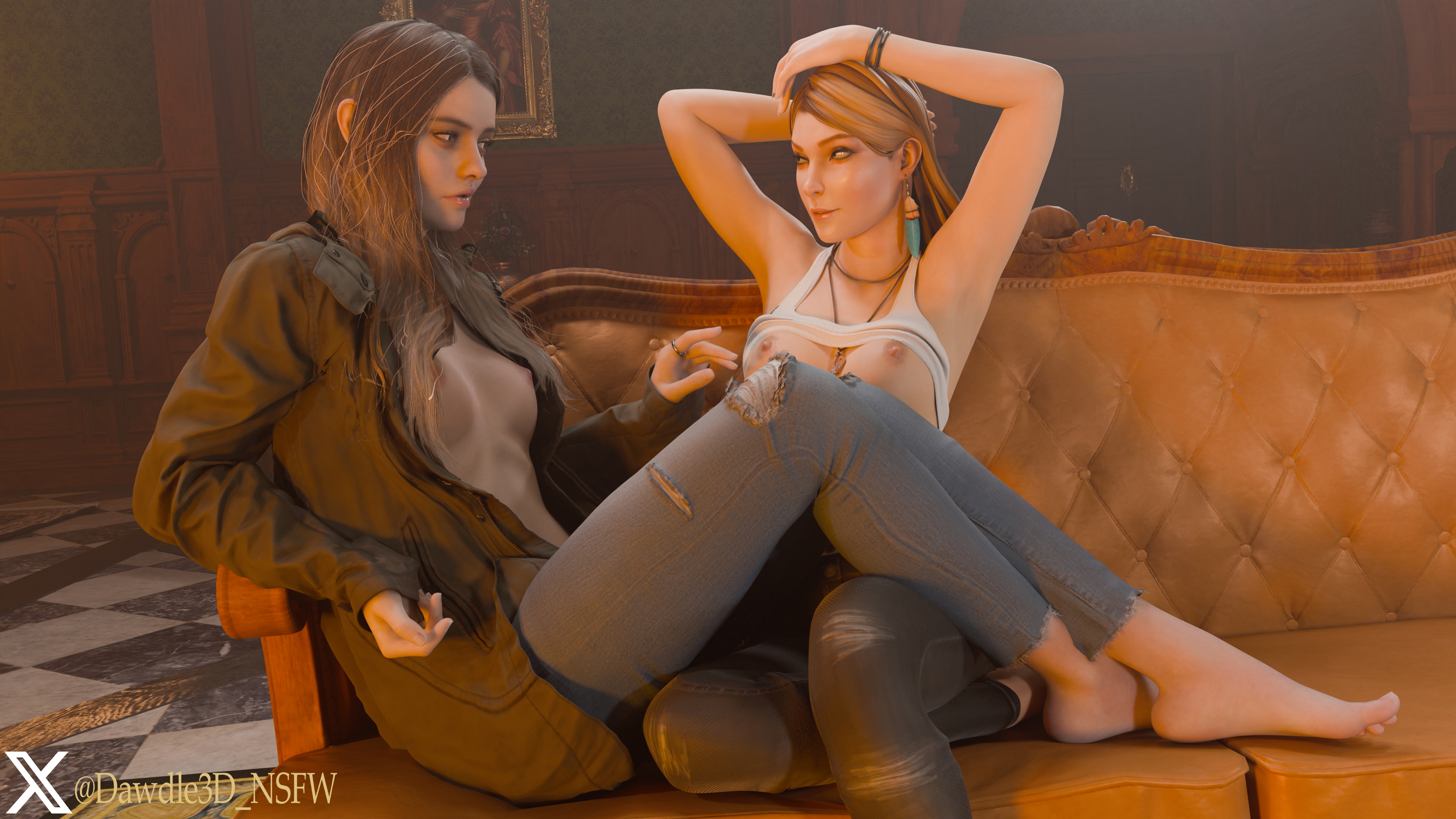 Rose and Rachel Hanging Out Resident Evil Resident Evil 8: Village Life Is Strange Rosemary Winters Rachel Amber 3d Porn Feet Nude 22
