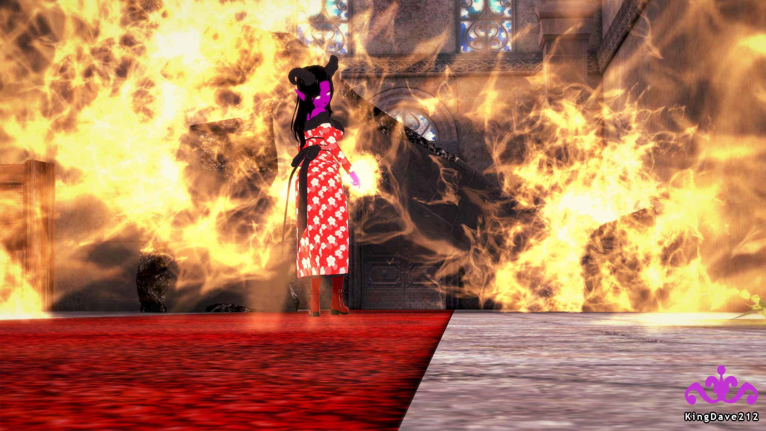 Agi - Burning Heart  Dungeons And Dragons Tiefling 2