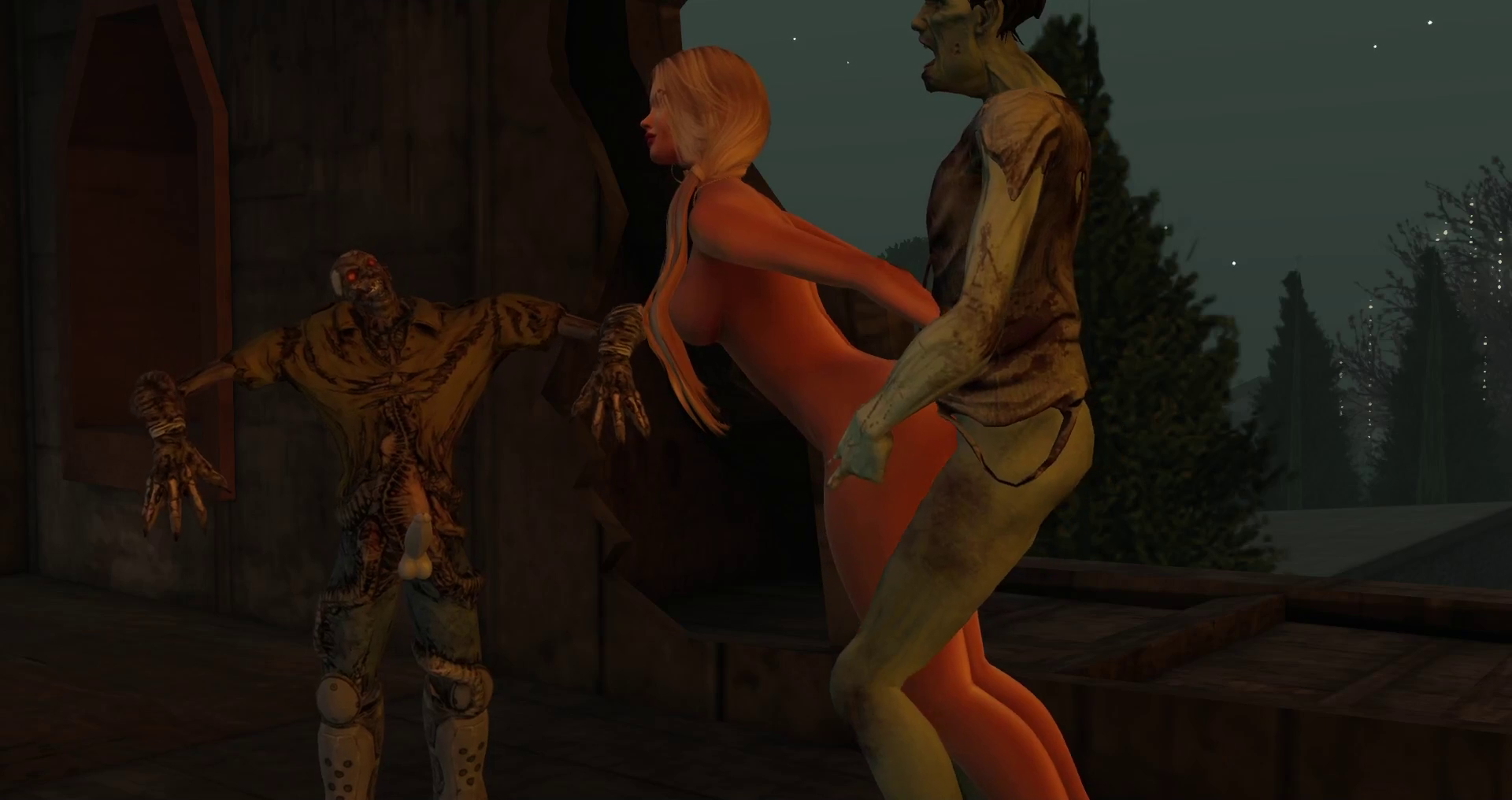 The mystery of the young woman heiress: a mansion haunted by zombie occupants