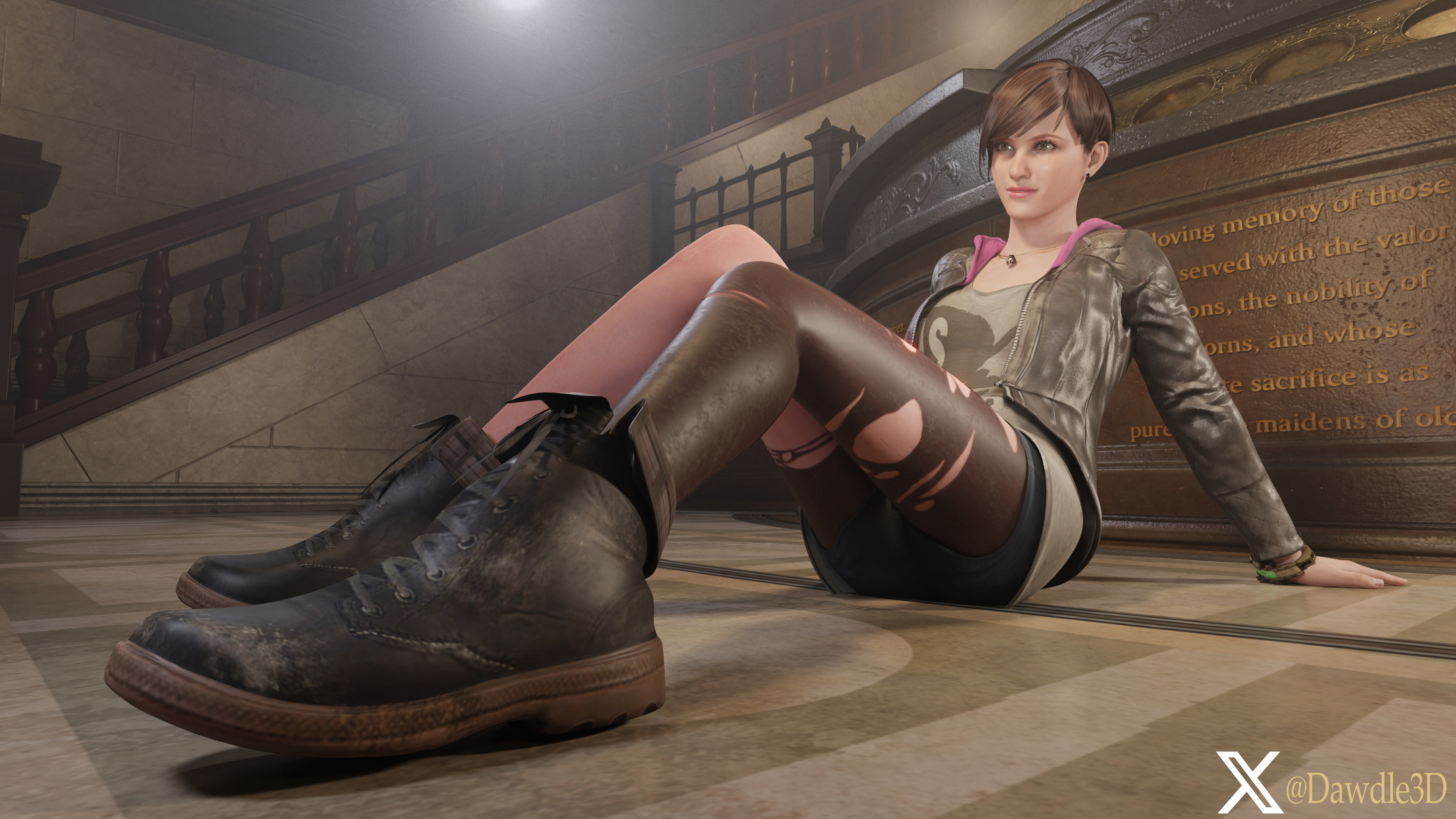 Moira Burton Resident Evil Moira Burton 3d Porn Feet Nude 3