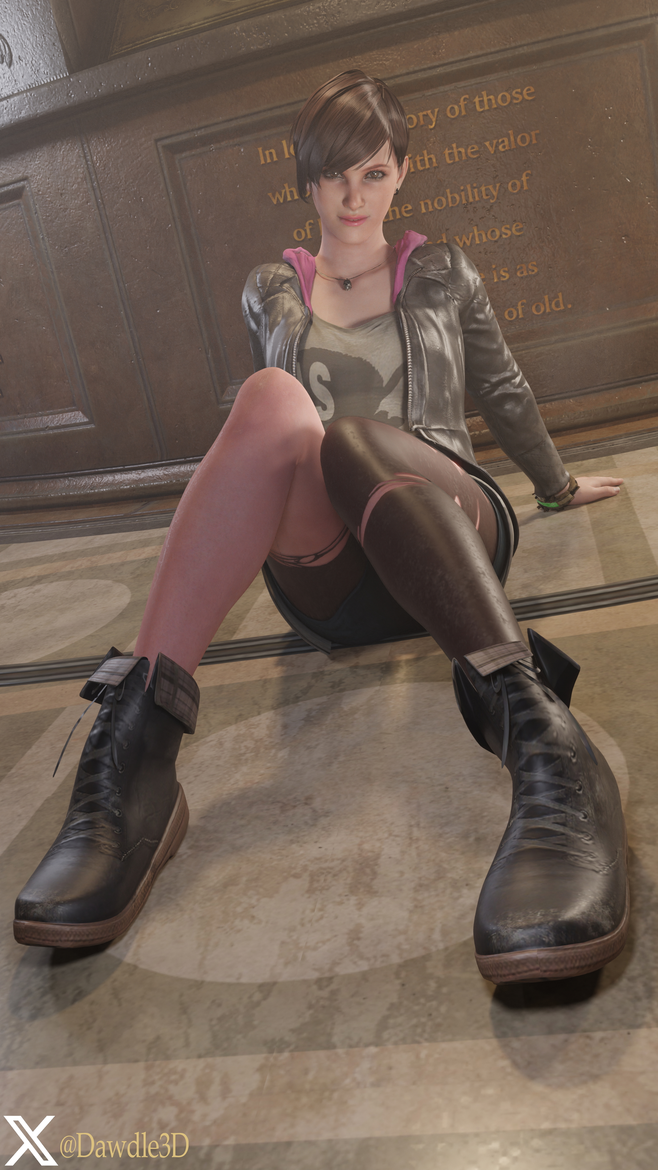 Moira Burton Resident Evil Moira Burton 3d Porn Feet Nude 5