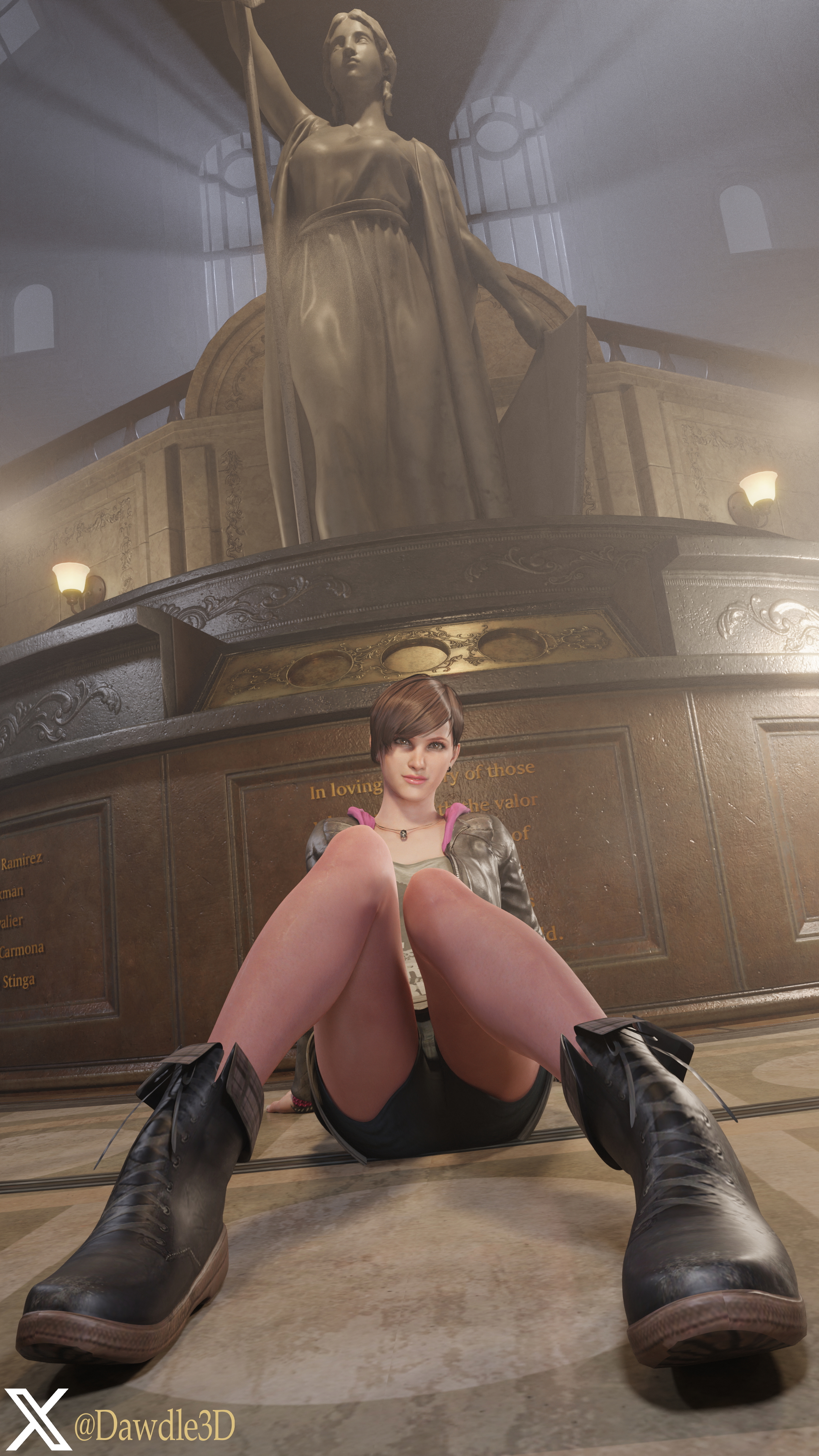 Moira Burton Resident Evil Moira Burton 3d Porn Feet Nude 9
