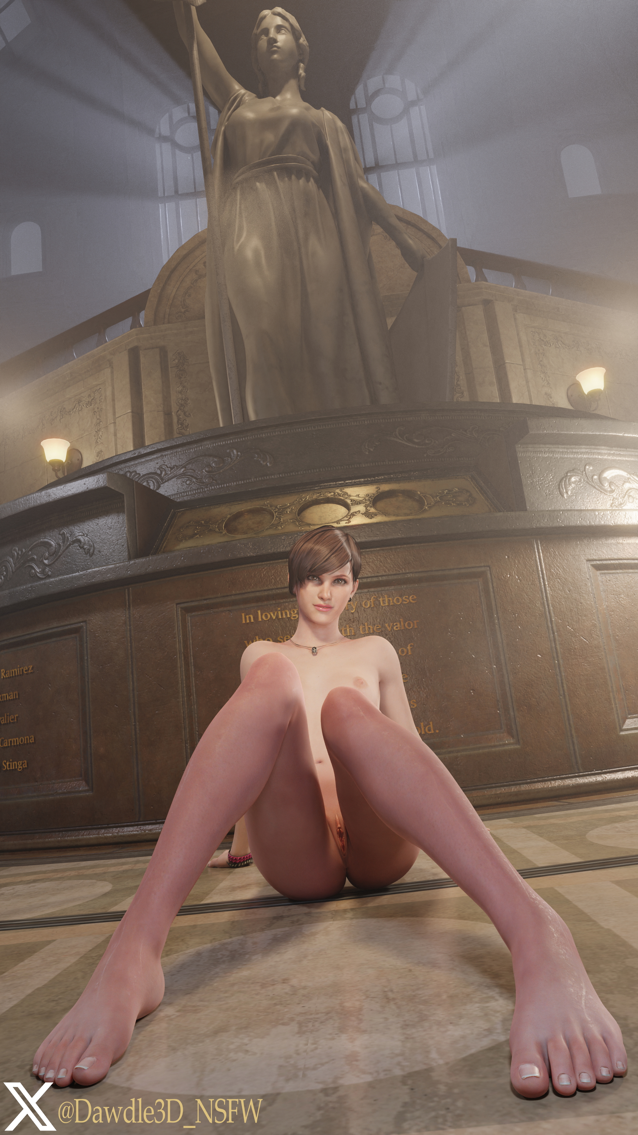 Moira Burton Resident Evil Moira Burton 3d Porn Feet Nude 10