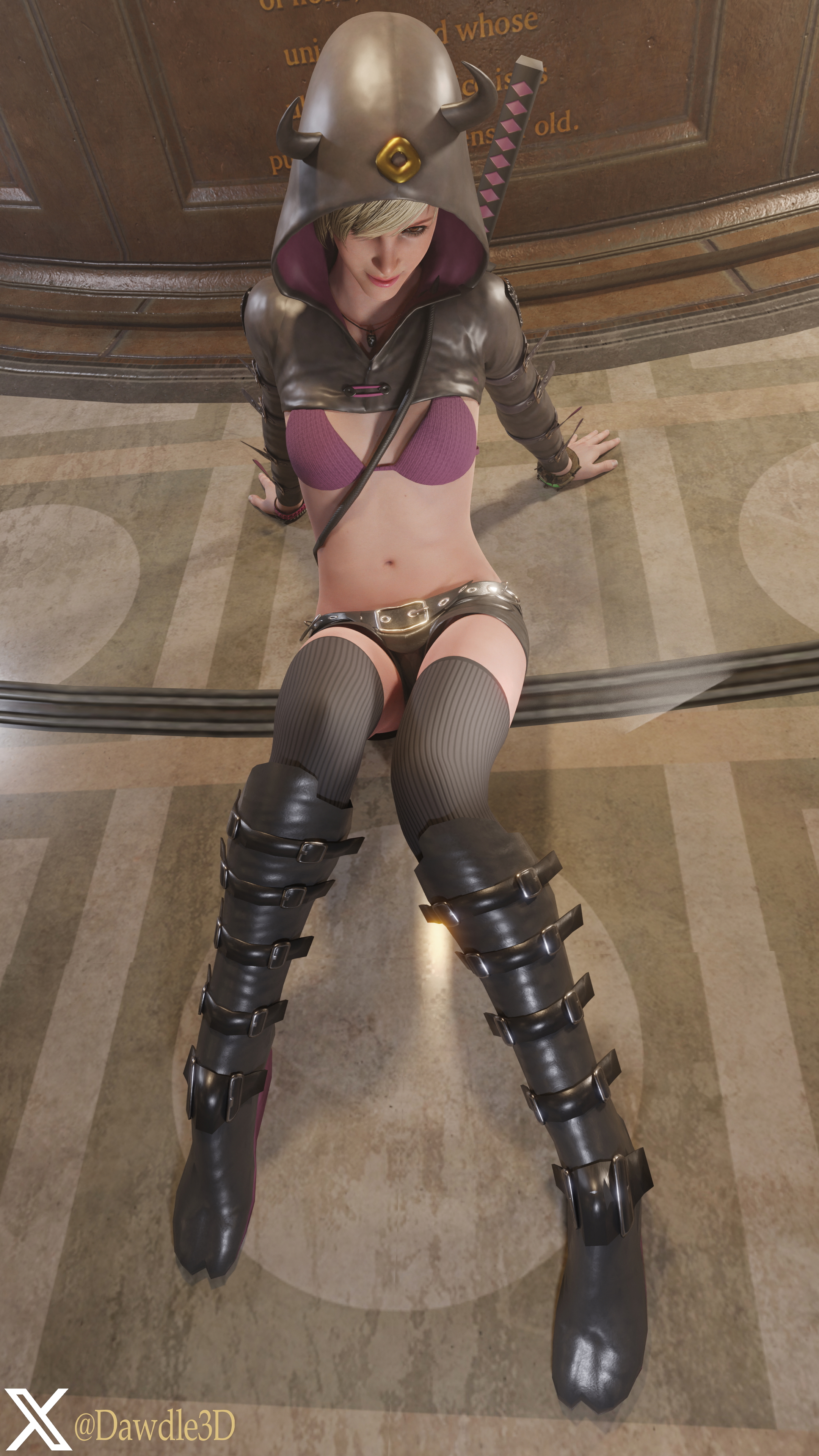 Moira Burton Alt Skin Resident Evil Moira Burton 3d Porn Nude 3