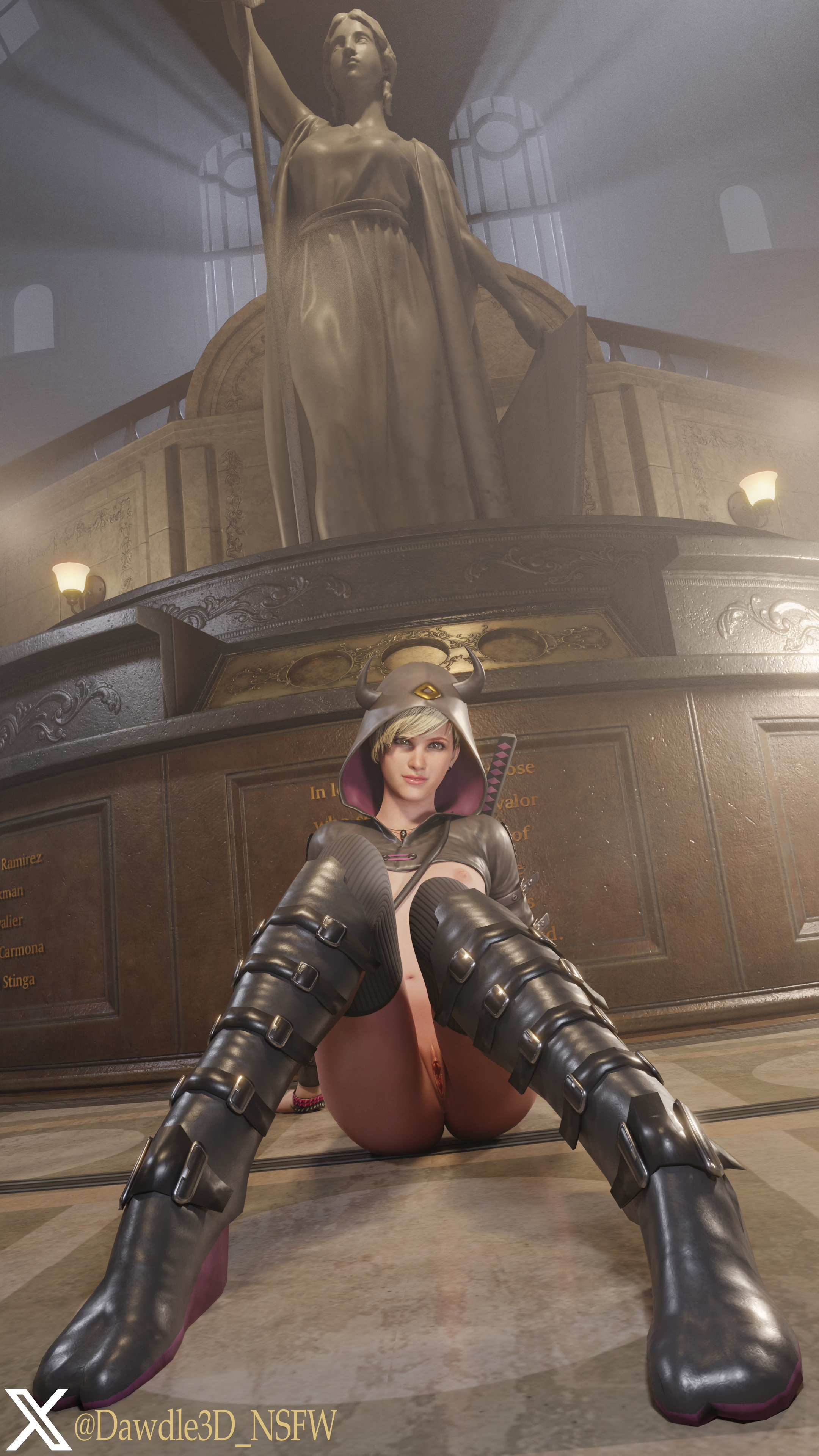 Moira Burton Alt Skin Resident Evil Moira Burton 3d Porn Nude 6