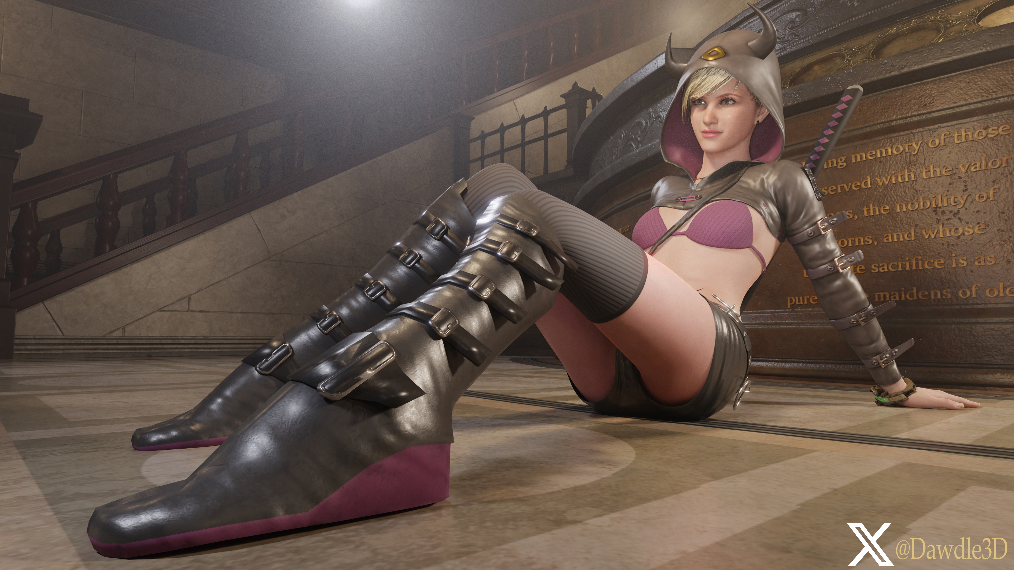 Moira Burton Alt Skin Resident Evil Moira Burton 3d Porn Nude 7