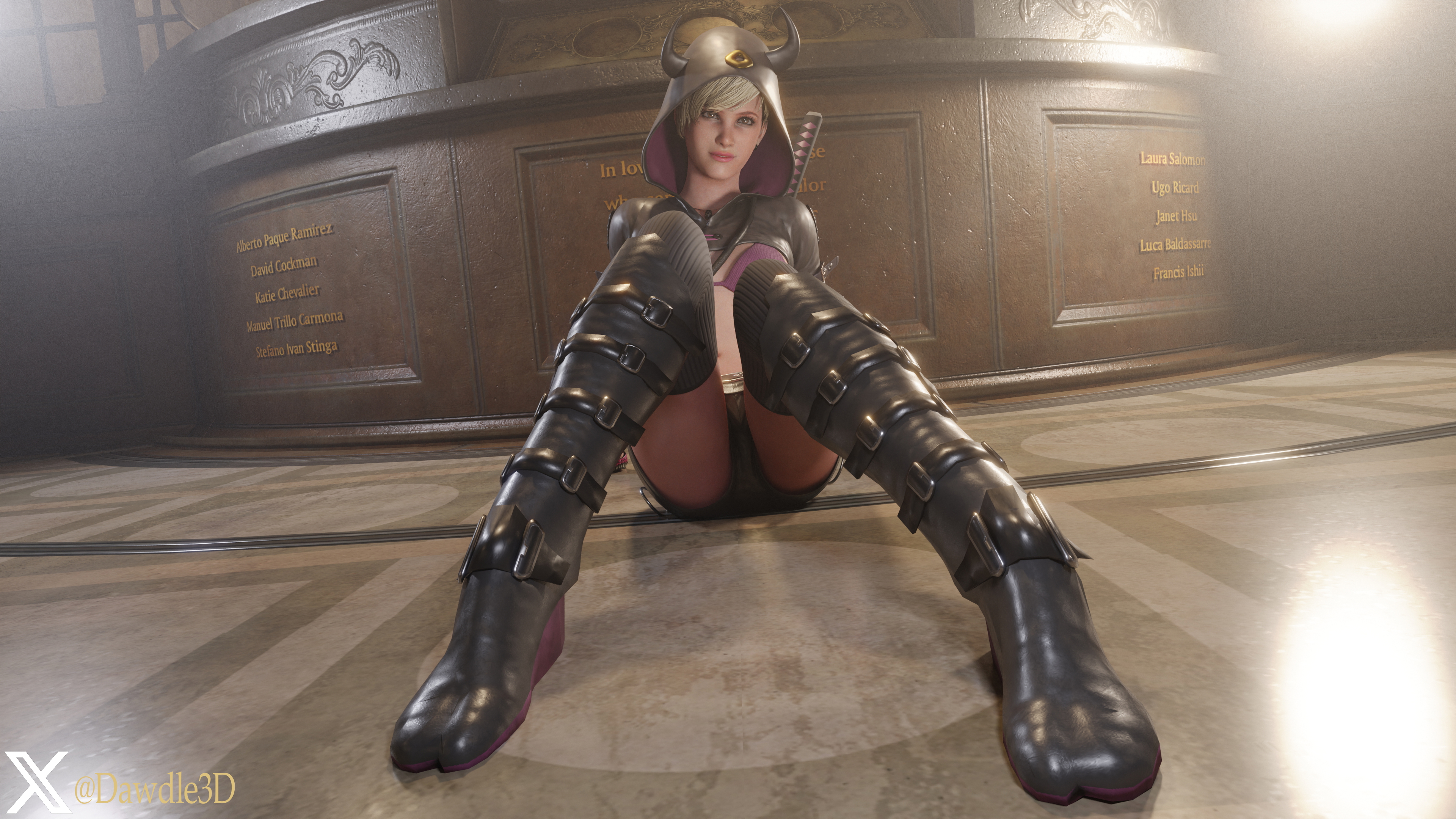 Moira Burton Alt Skin Resident Evil Moira Burton 3d Porn Nude 9
