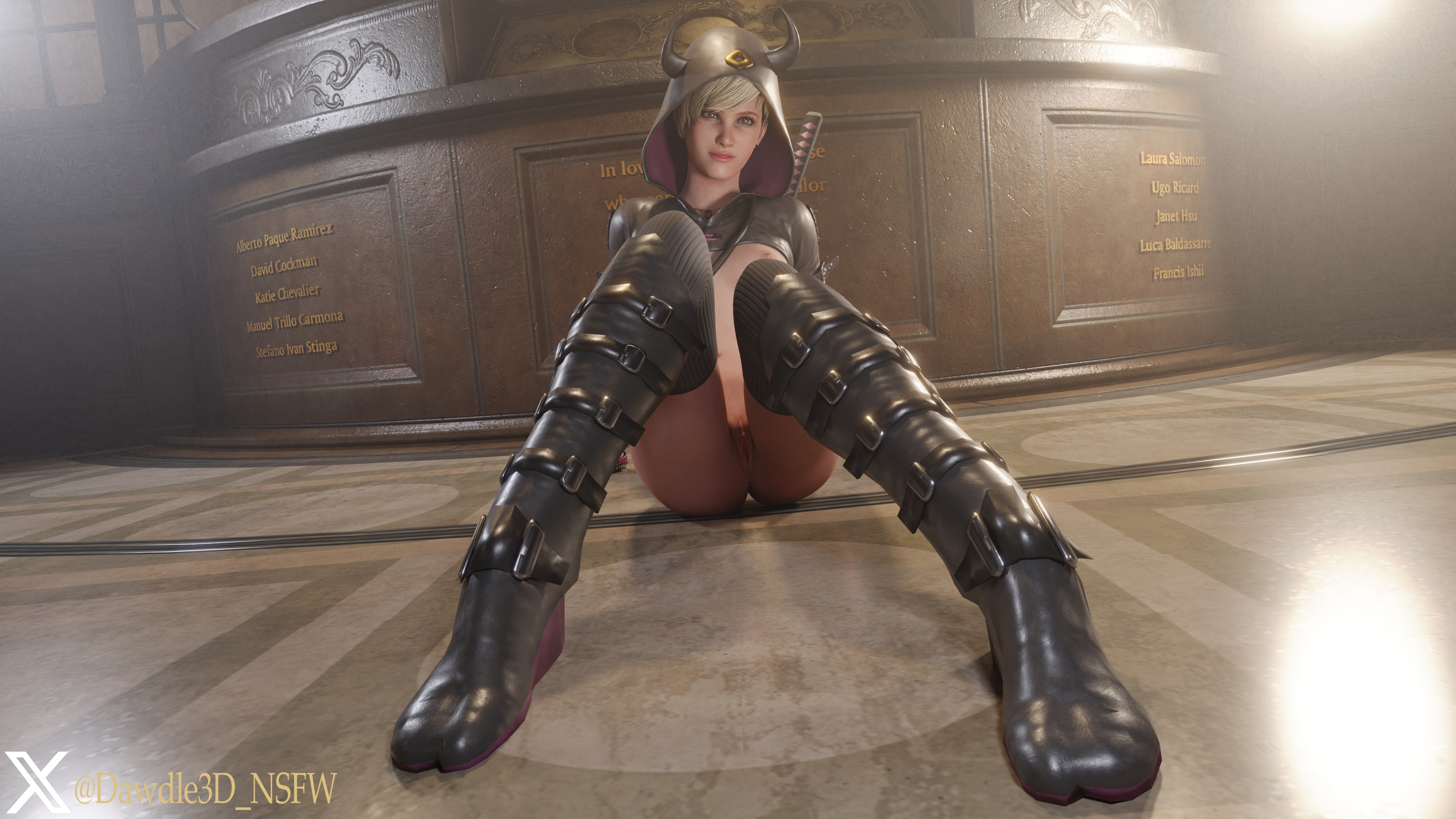 Moira Burton Alt Skin Resident Evil Moira Burton 3d Porn Nude 10