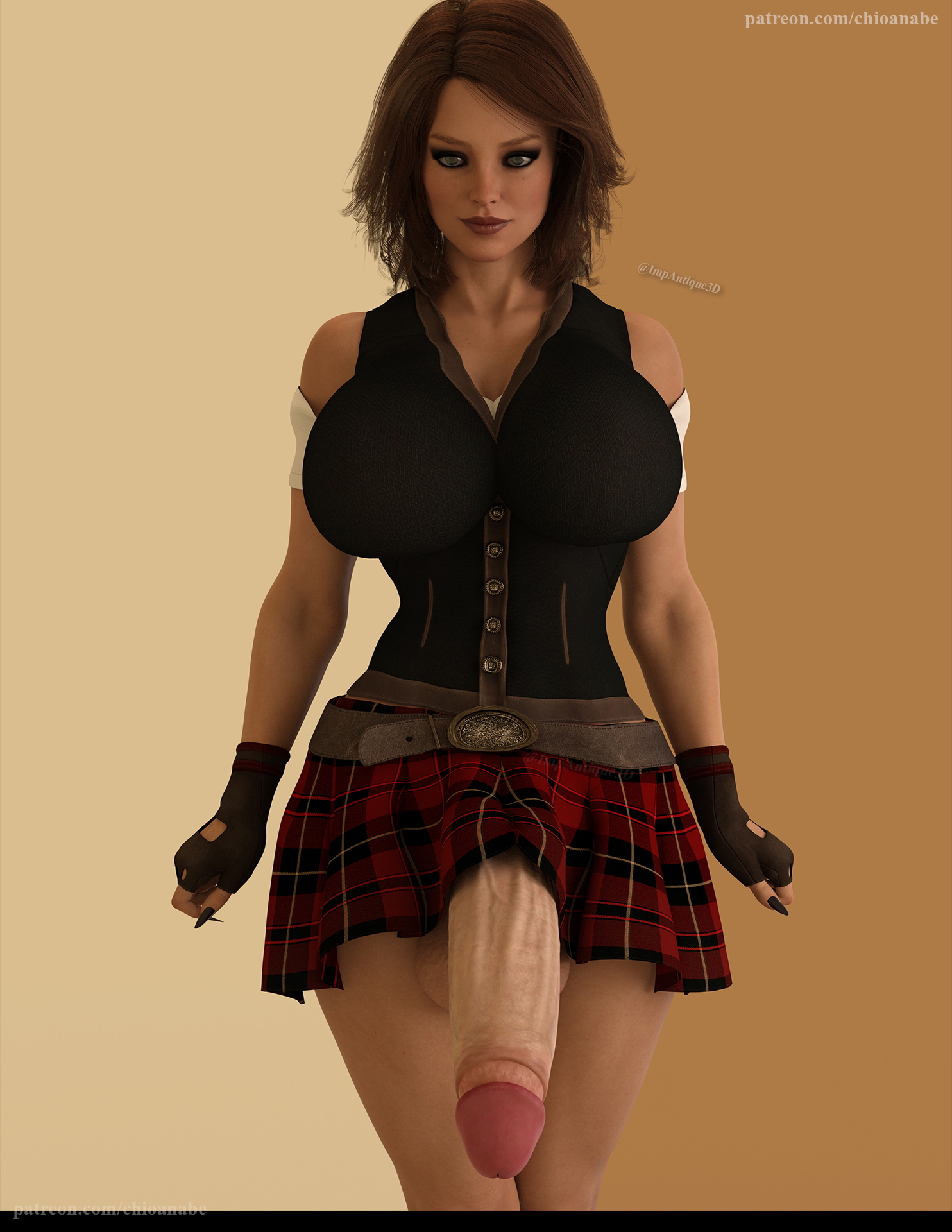 Pinup (Shellda)  Futanari