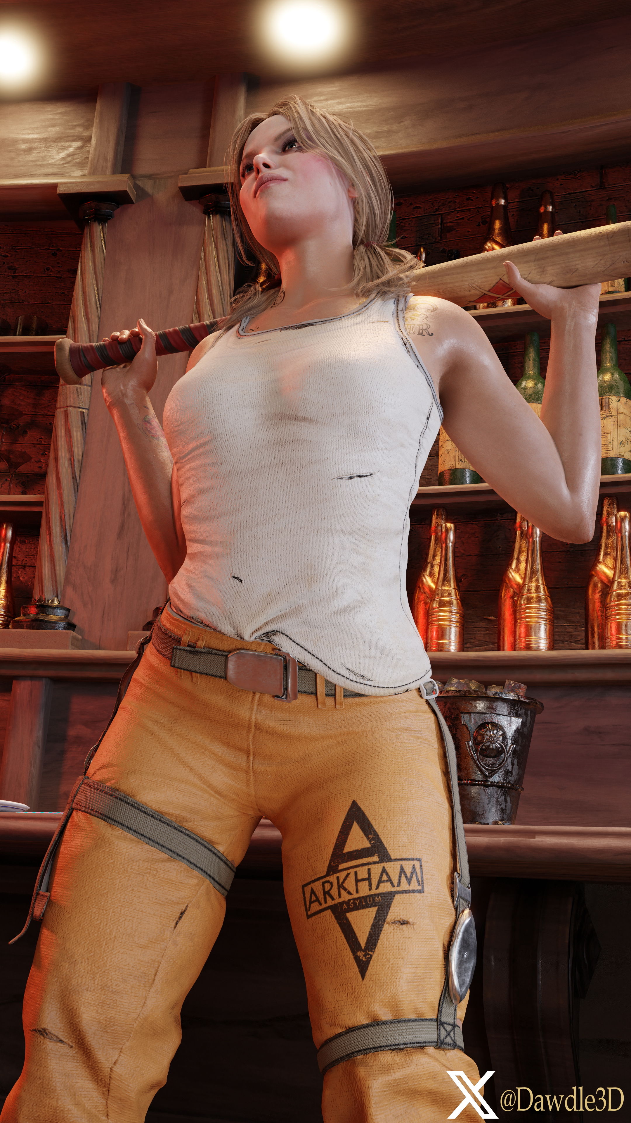 Harley Quinn (KTJL Version) Dc Comics Suicide Squad Harley Quinn 3d Porn Tattoo Tattoos Nude 7
