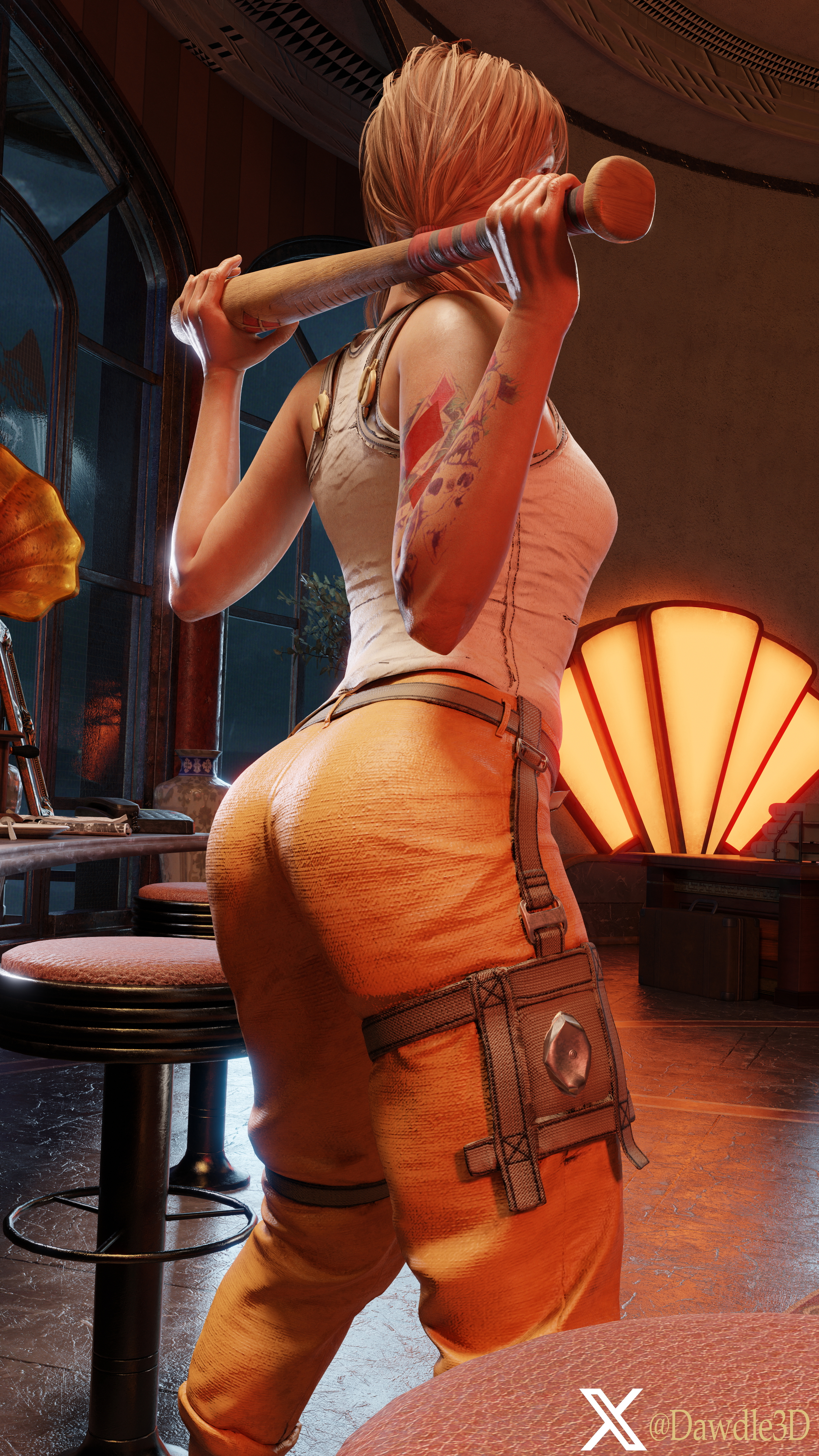 Harley Quinn (KTJL Version) Dc Comics Suicide Squad Harley Quinn 3d Porn Tattoo Tattoos Nude 9