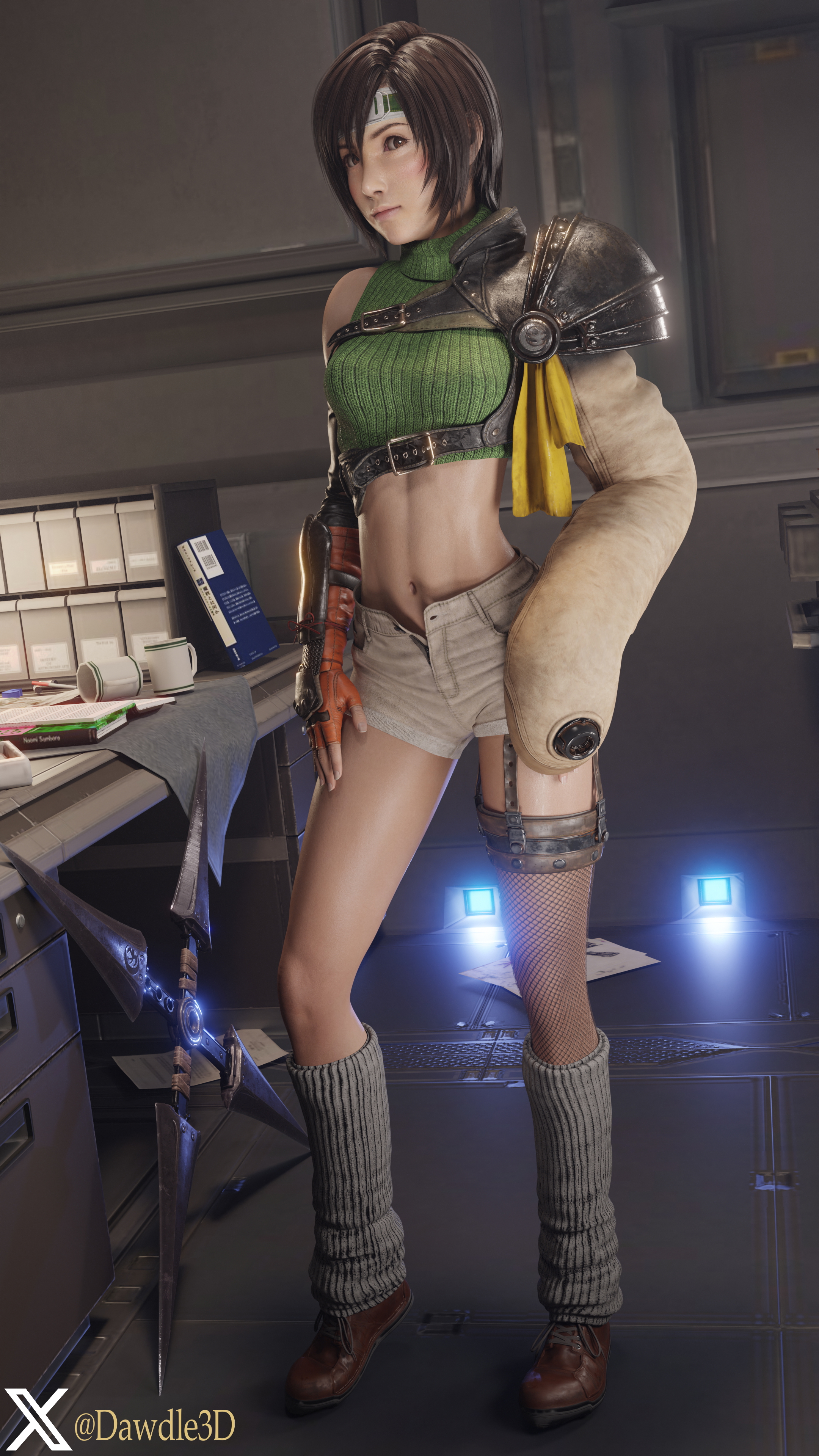 Yuffie Kisaragi (Remake) Final Fantasy Final Fantasy 7 Remake Yuffie Kisaragi 3d Porn Nude 2