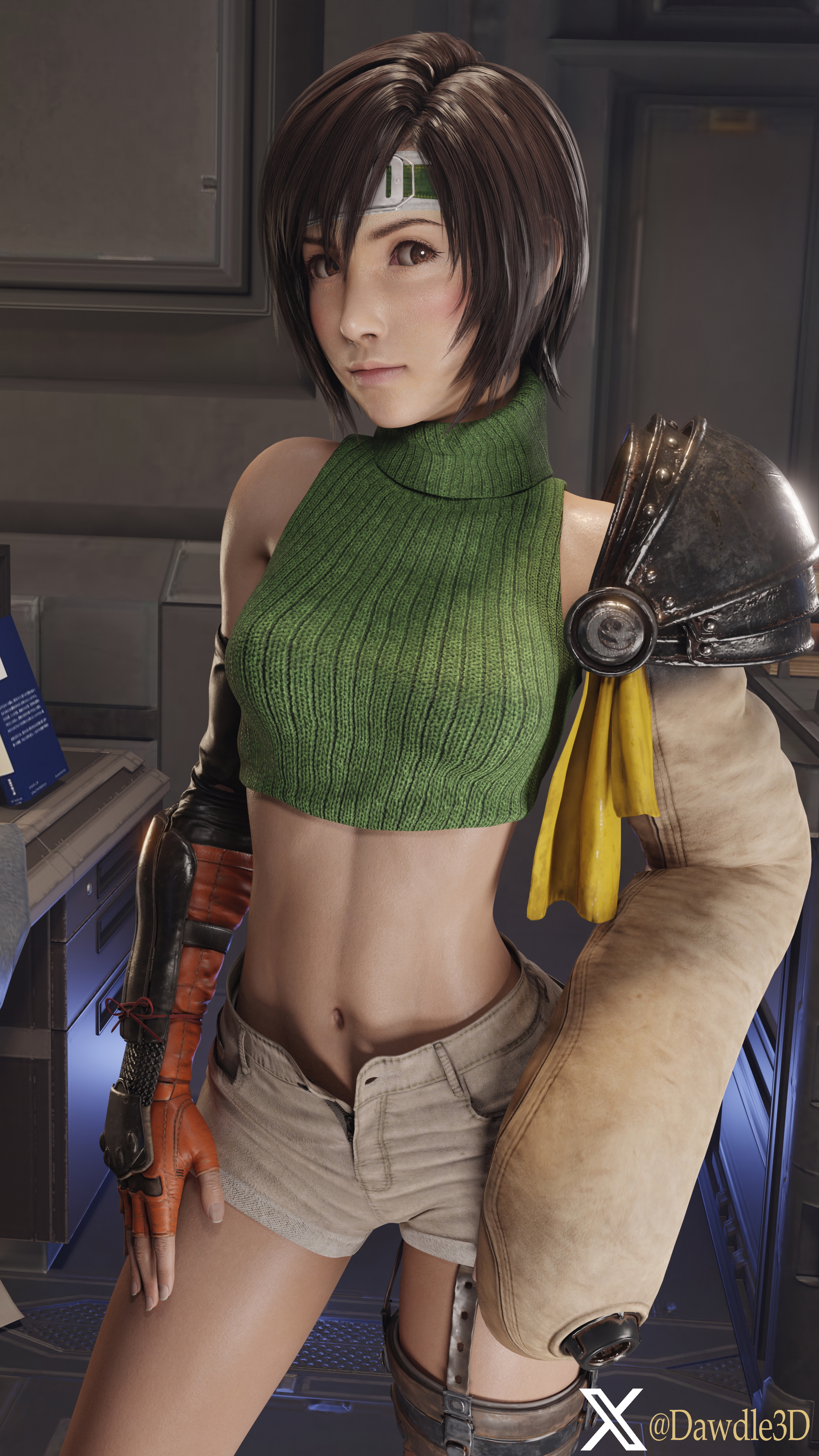 Yuffie Kisaragi (Remake) Final Fantasy Final Fantasy 7 Remake Yuffie Kisaragi 3d Porn Nude 4