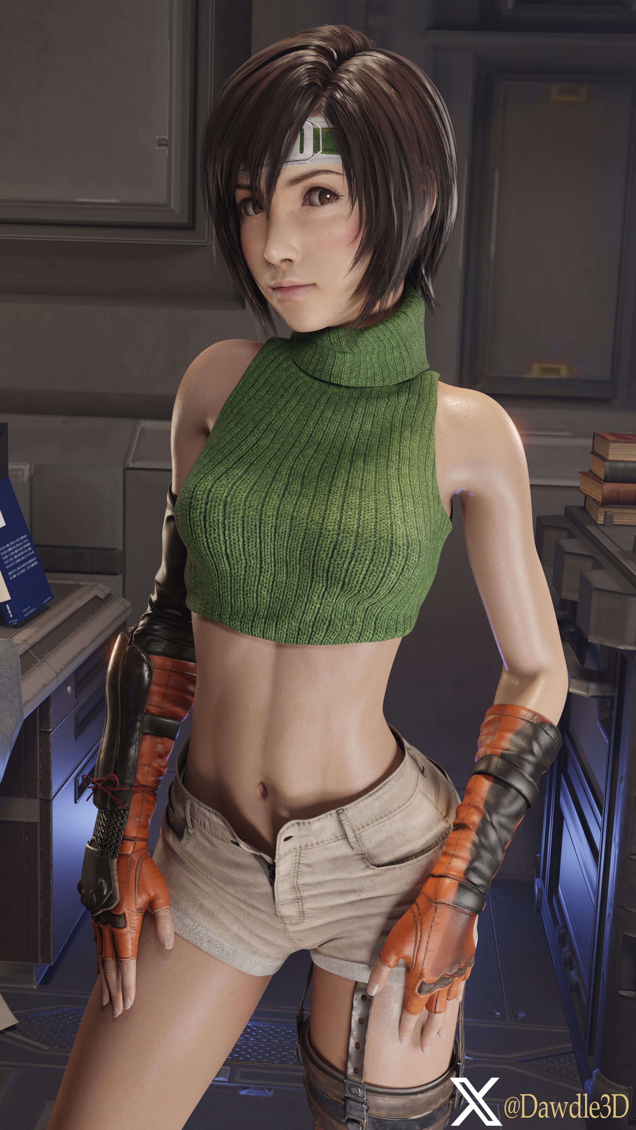 Yuffie Kisaragi (Remake) Final Fantasy Final Fantasy 7 Remake Yuffie Kisaragi 3d Porn Nude 5