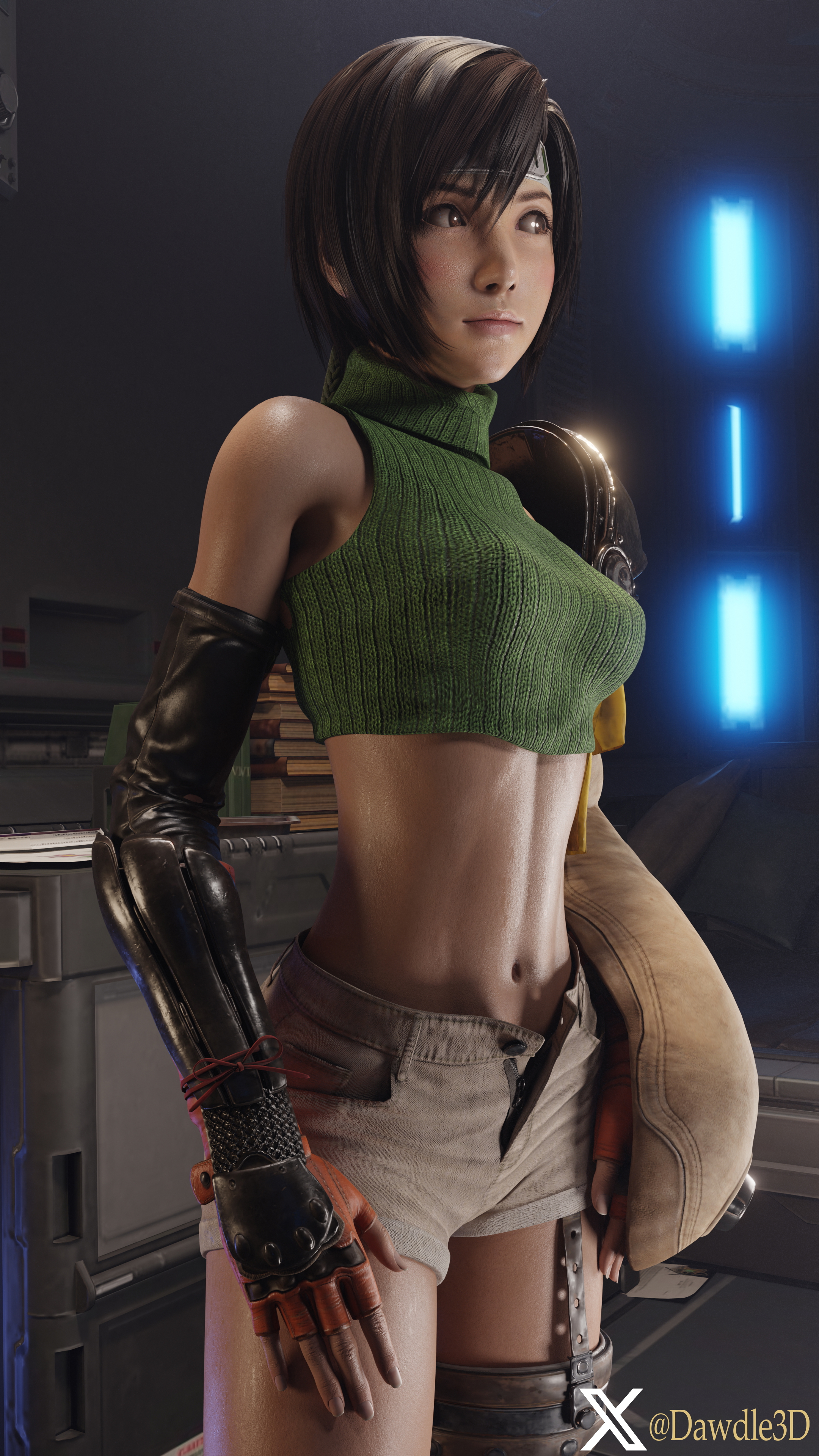 Yuffie Kisaragi (Remake) Final Fantasy Final Fantasy 7 Remake Yuffie Kisaragi 3d Porn Nude 7