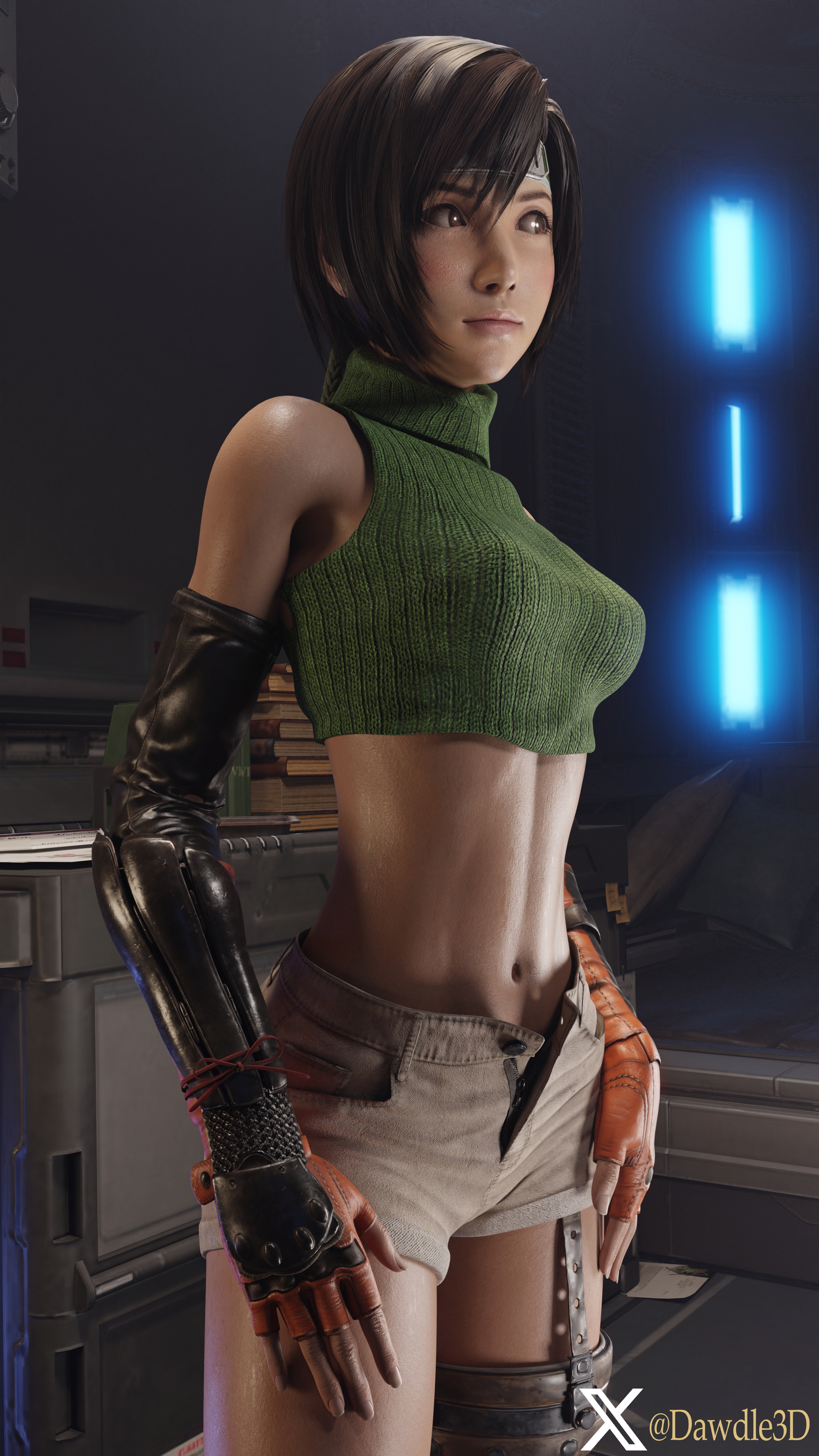 Yuffie Kisaragi (Remake) Final Fantasy Final Fantasy 7 Remake Yuffie Kisaragi 3d Porn Nude 8