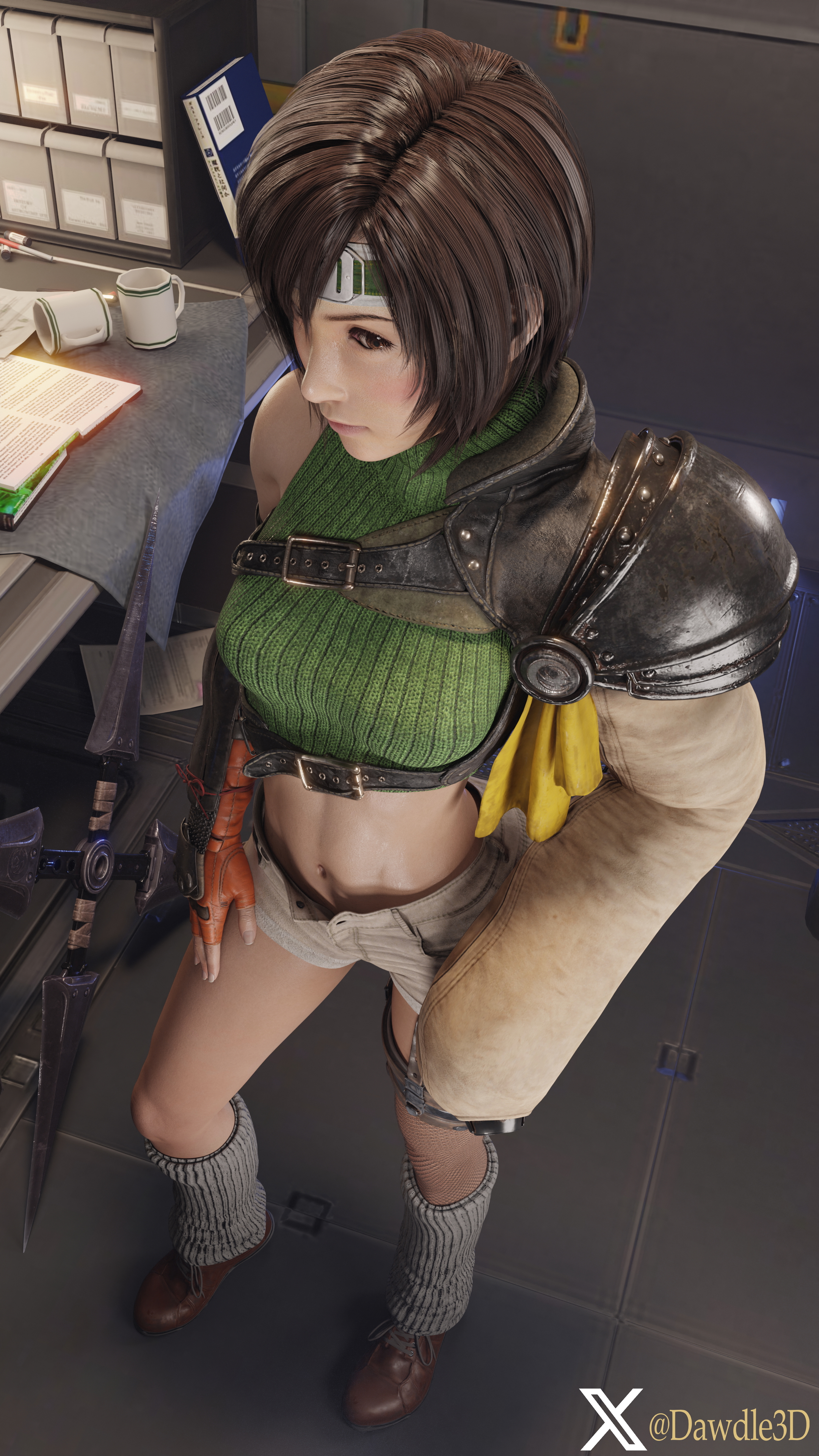 Yuffie Kisaragi (Remake) Final Fantasy Final Fantasy 7 Remake Yuffie Kisaragi 3d Porn Nude 10