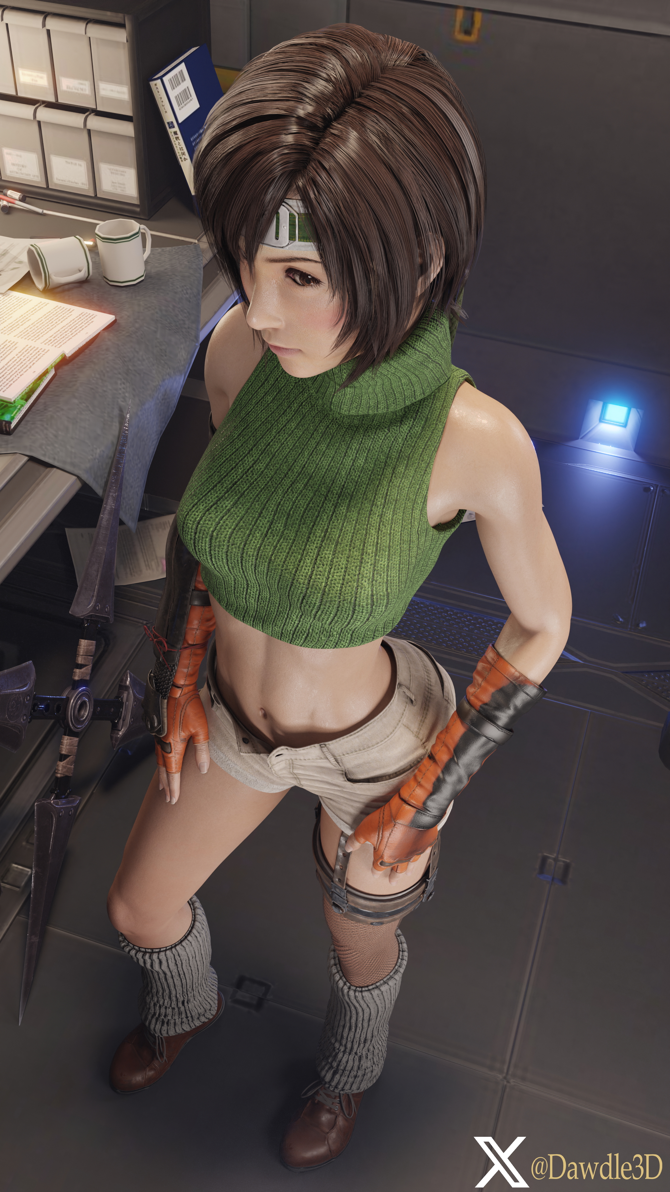 Yuffie Kisaragi (Remake) Final Fantasy Final Fantasy 7 Remake Yuffie Kisaragi 3d Porn Nude 11