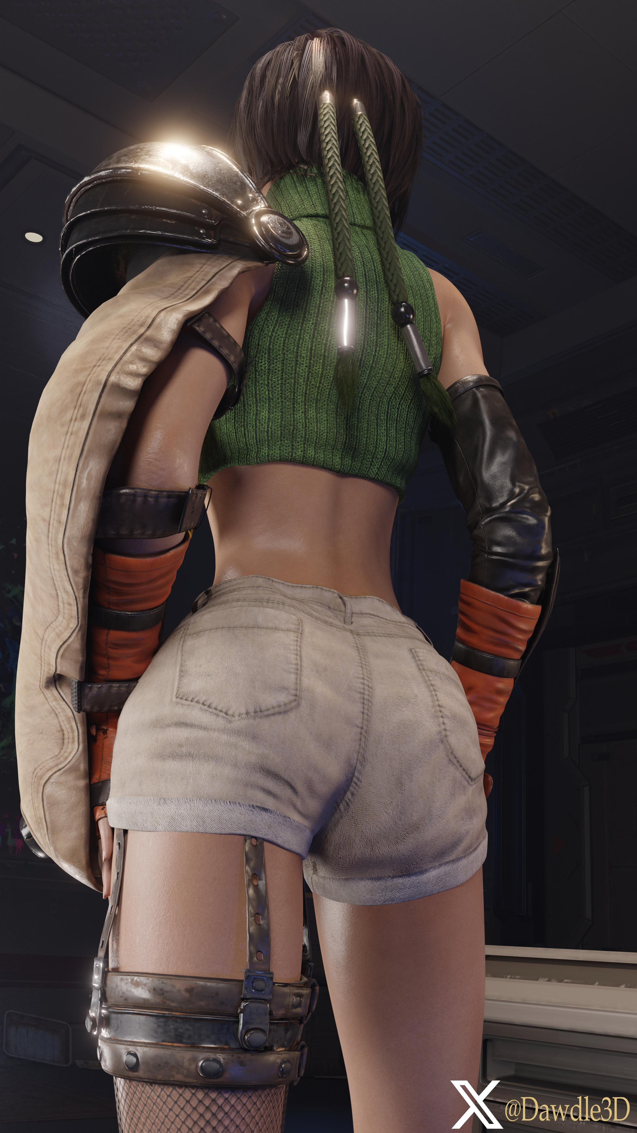 Yuffie Kisaragi (Remake) Final Fantasy Final Fantasy 7 Remake Yuffie Kisaragi 3d Porn Nude 13