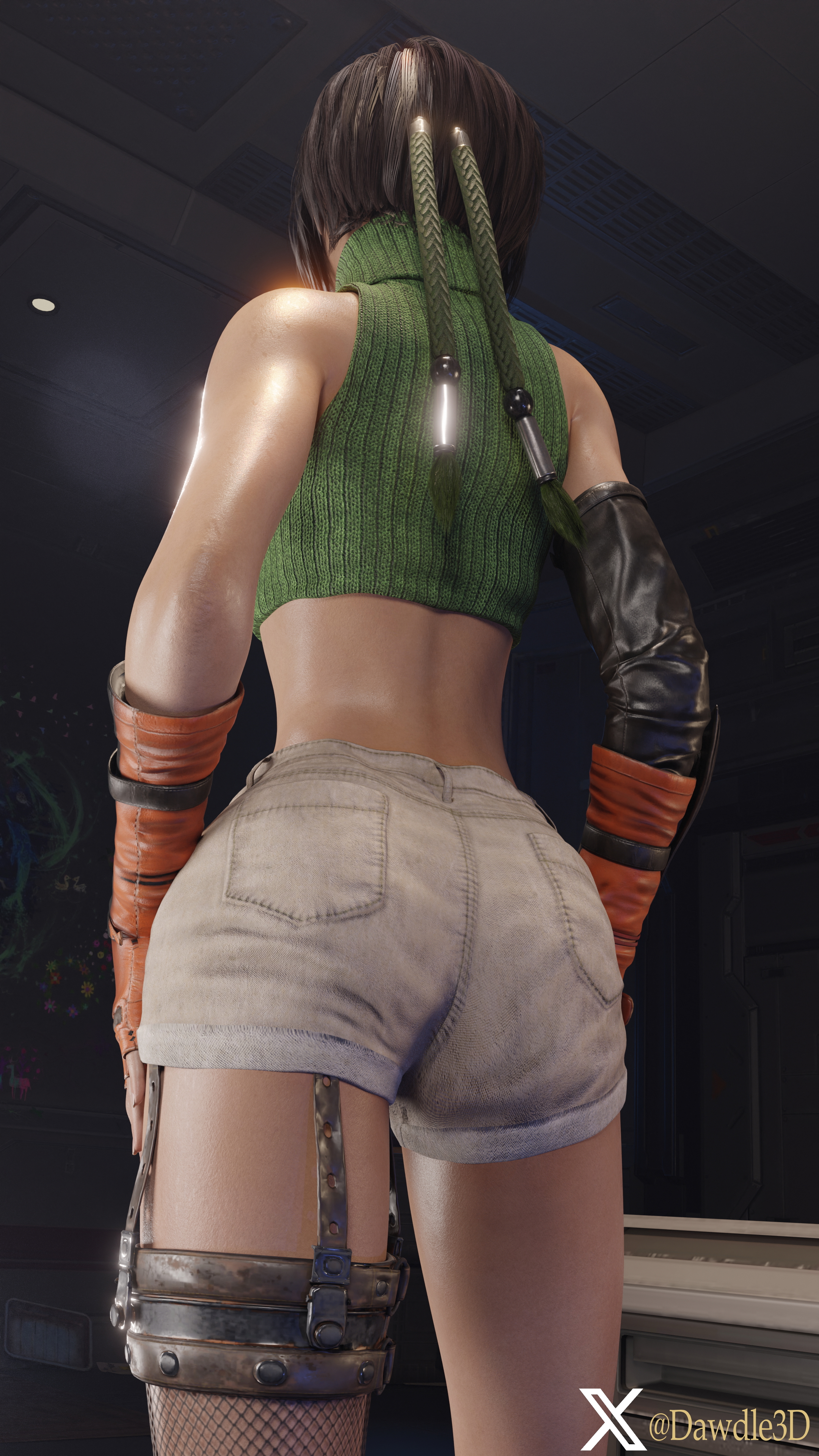 Yuffie Kisaragi (Remake) Final Fantasy Final Fantasy 7 Remake Yuffie Kisaragi 3d Porn Nude 14
