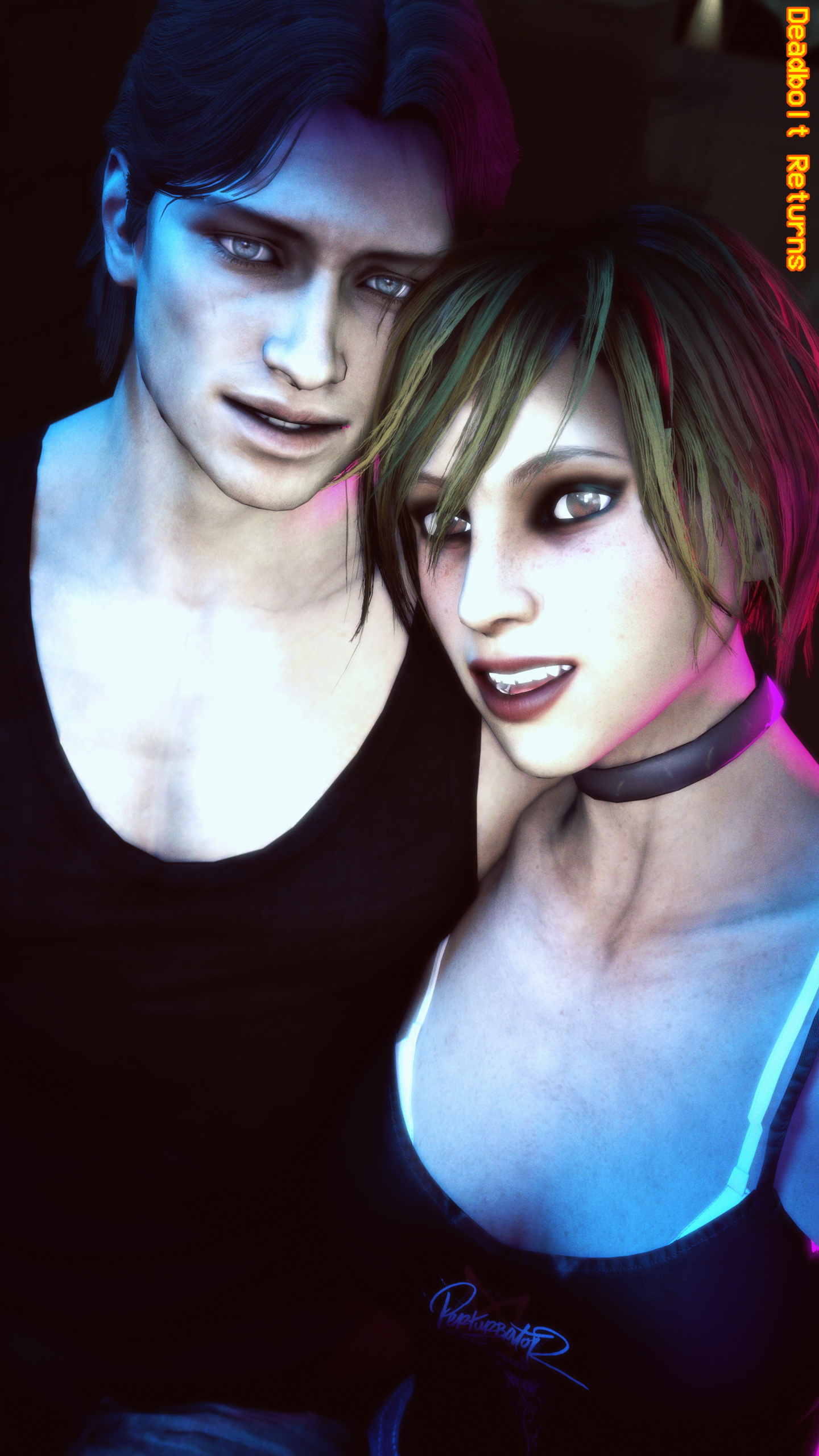 Heather Morrison & Damien Hale Early Selfie -Sextape in Hell Heather Morrison Damien Hale Sextape In Hell Sfm Source Filmmaker Selfie Cute Cutegirl Blonde Big Tittied Goth Girlfriend 2