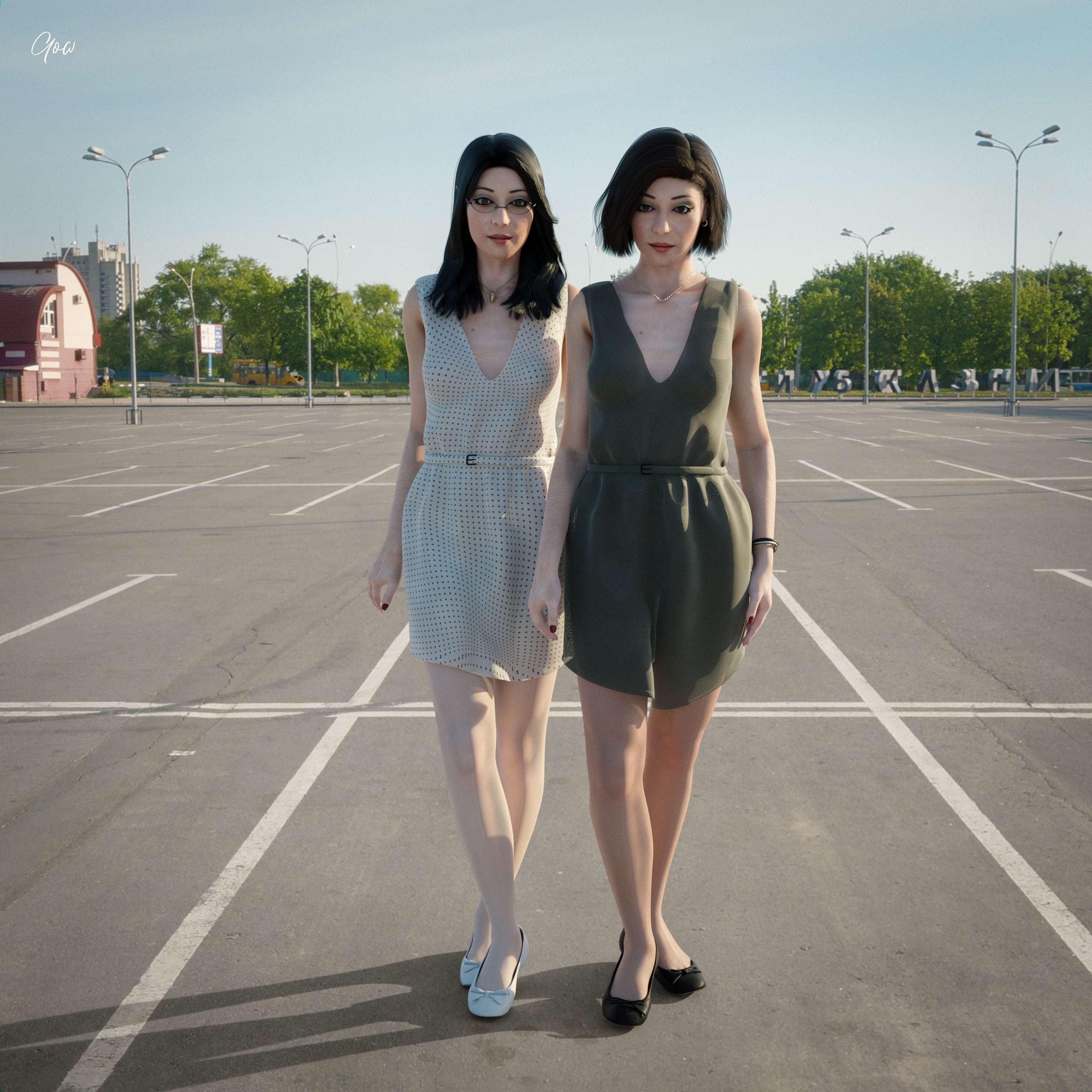 Windy at the car park. White 3d Porn Nsfw Upskirt Pantyhose No Panties Wet Pussy Outdoor Standing Brunette Sexy Milf Hairy Pussy Party Dress Dress Skirt Clothed Partially_clothed Nylon See Through 2
