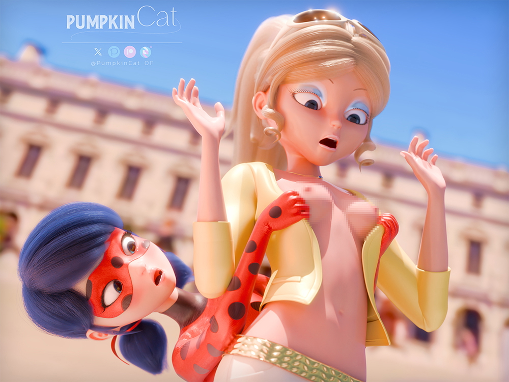 Feel fresh Chloe! Marinette (miraculousladybug) Miraculous Ladybug Disney Breasts