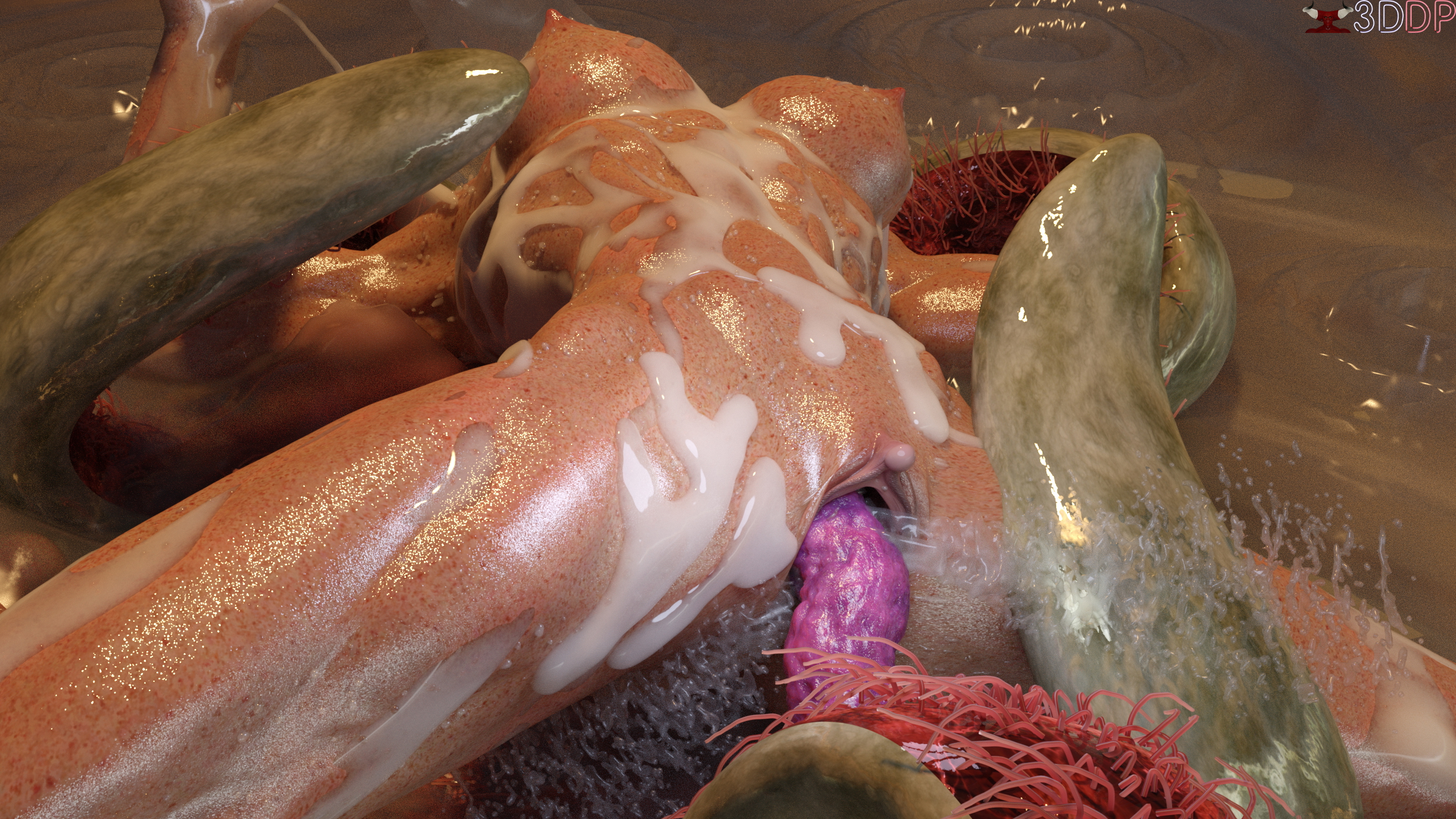Ameba  Monster Forced Slime 4