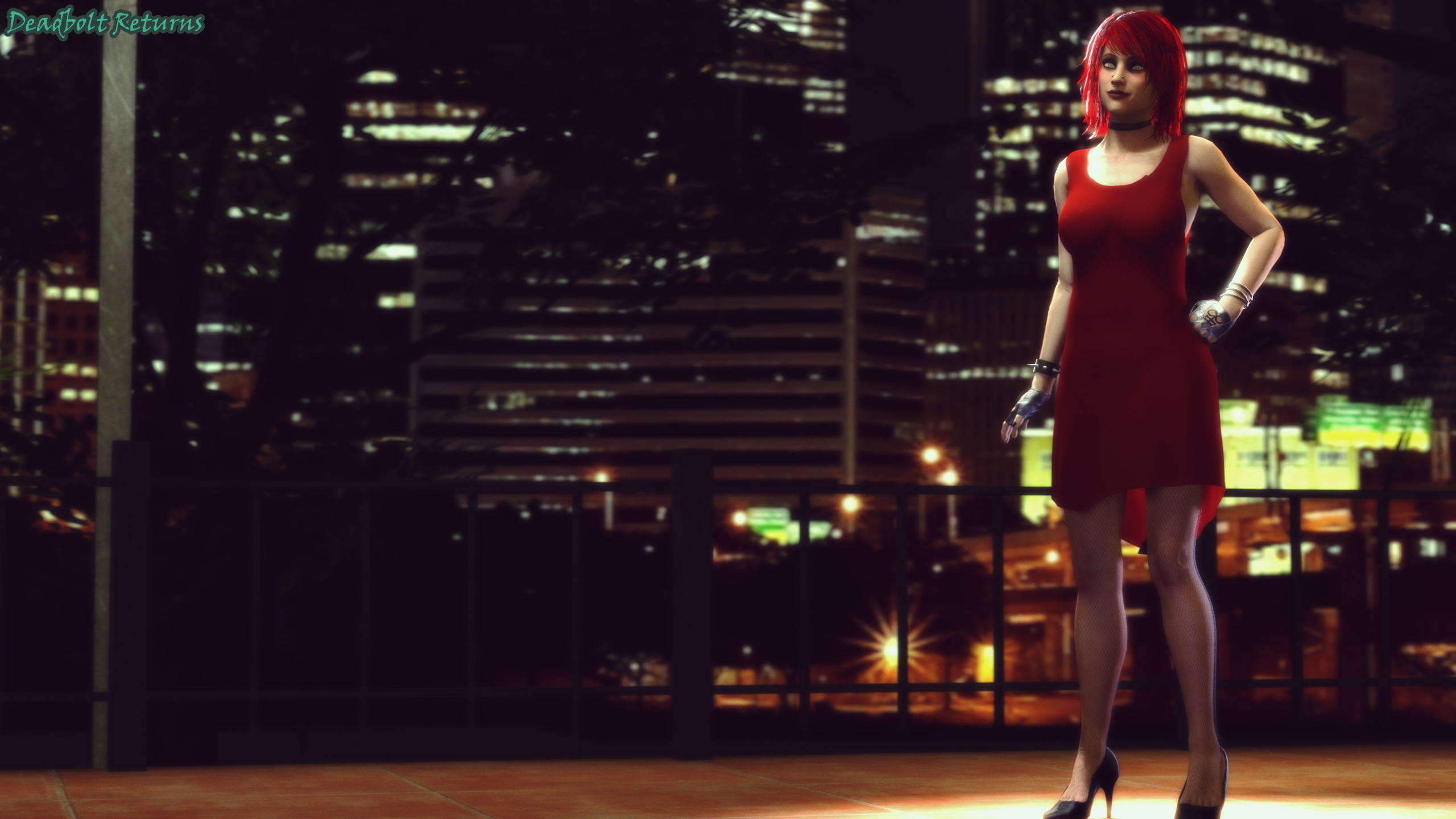Heather Morrison Red Dress Photoshoot Heather Morrison Sextape In Hell Sfm Source Filmmaker Red Hair Colored Hair Original Character Original Series Big Tittied Goth Girlfriend Big Tits Big Ass Goth Girl