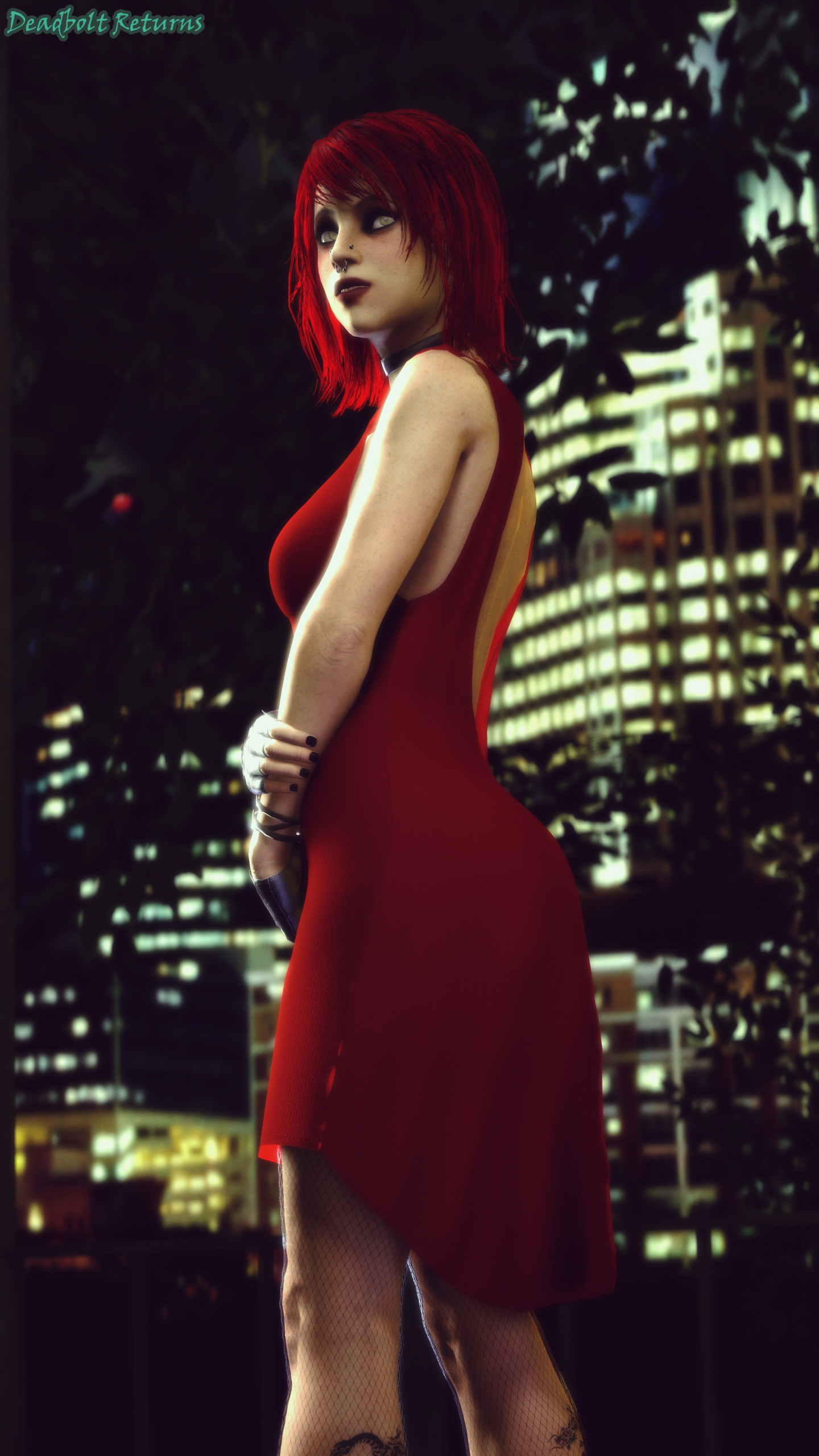 Heather Morrison Red Dress Photoshoot Heather Morrison Sextape In Hell Sfm Source Filmmaker Red Hair Colored Hair Original Character Original Series Big Tittied Goth Girlfriend Big Tits Big Ass Goth Girl 5