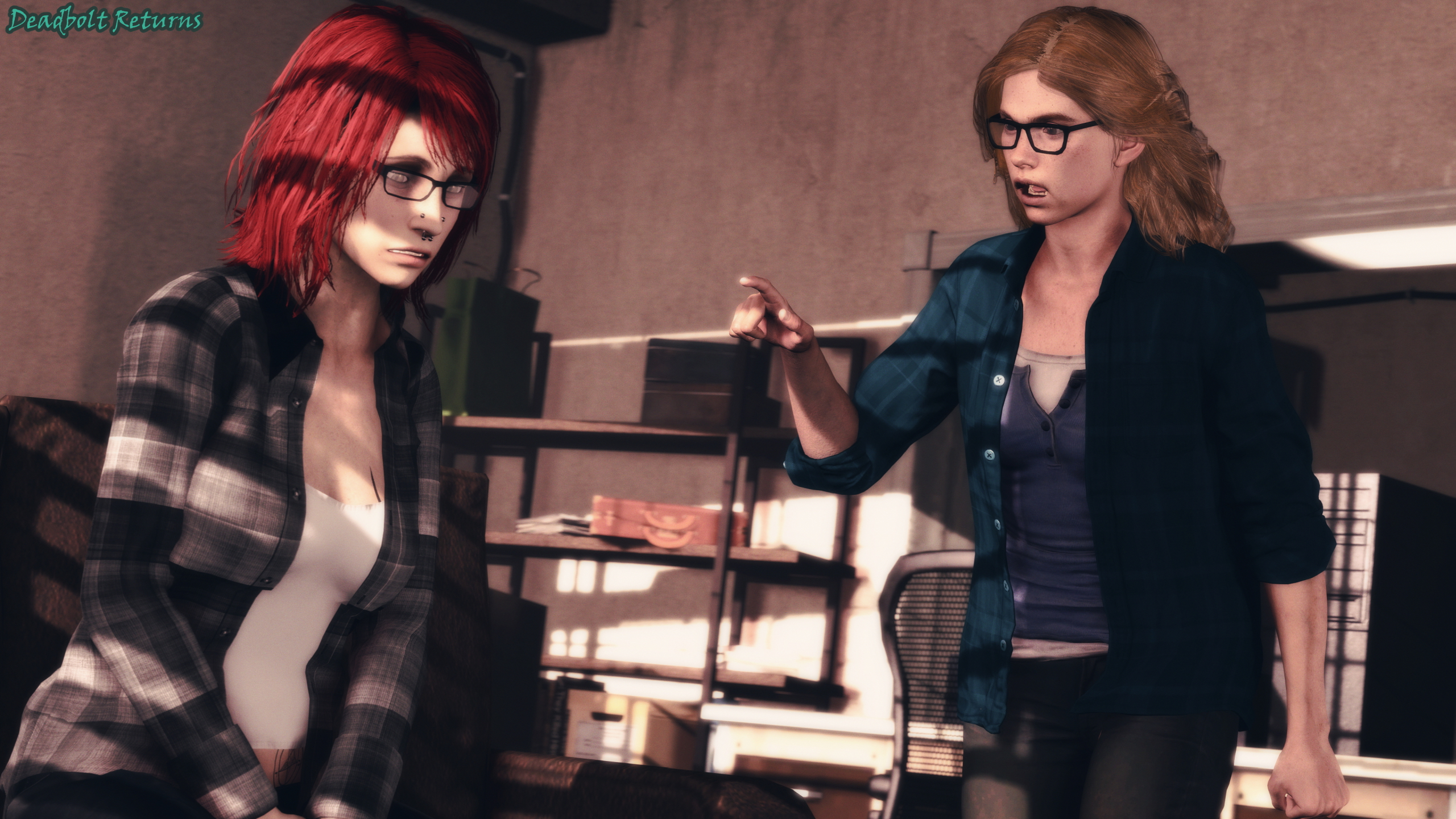 Heated Move-In Chapter 3 [Sextape in Hell] Heather Morrison Damien Hale Sextape In Hell Lesbian Lesbians Lesbian Sex Incest Incest Story Original Character Original Series Sfm Source Filmmaker 3d Porn 3dnsfw 5