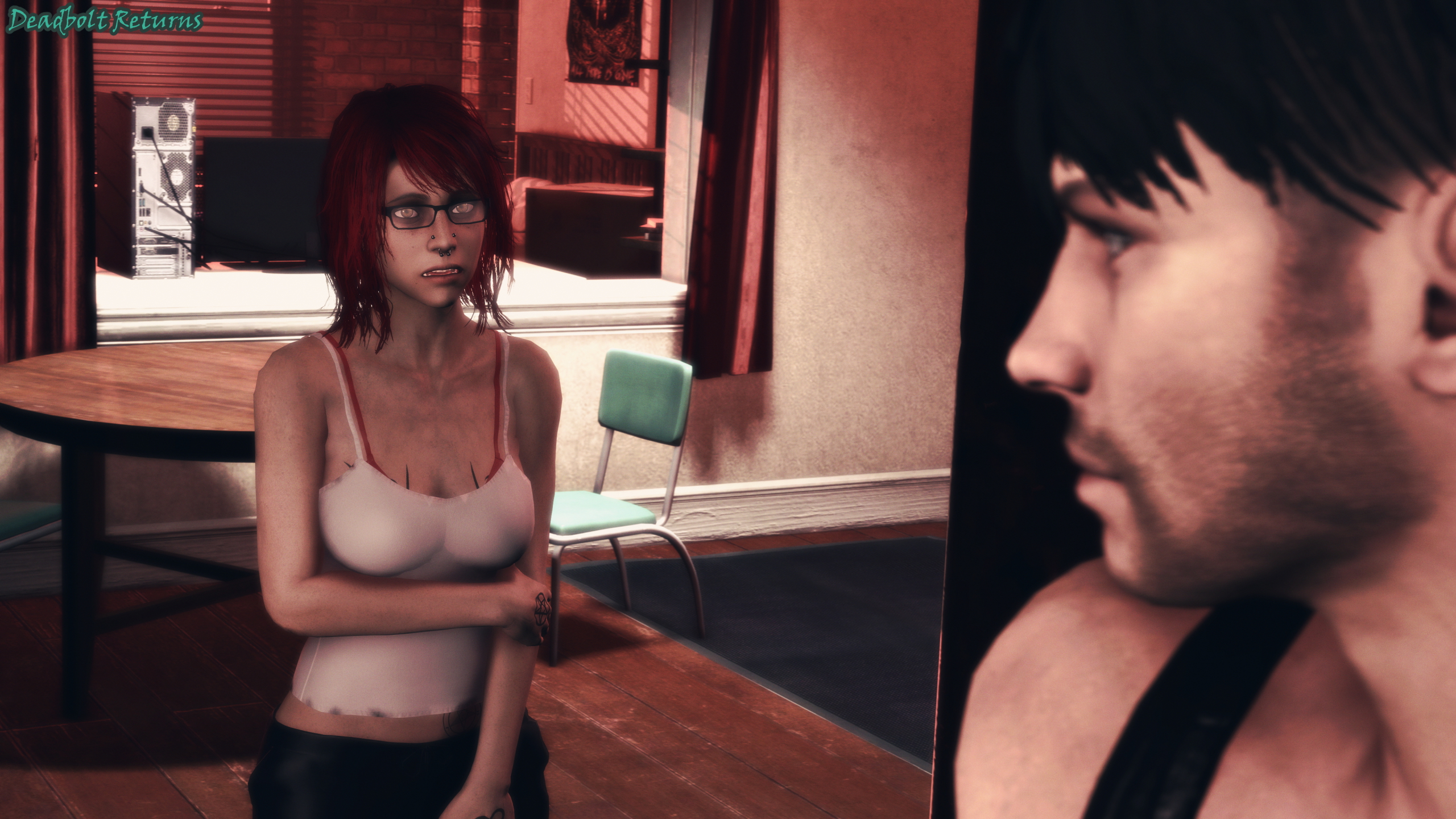 Heated Move-In Chapter 3 [Sextape in Hell] Heather Morrison Damien Hale Sextape In Hell Lesbian Lesbians Lesbian Sex Incest Incest Story Original Character Original Series Sfm Source Filmmaker 3d Porn 3dnsfw 6