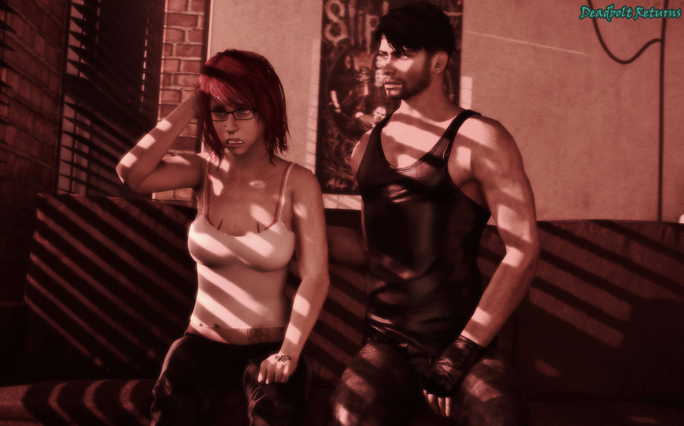 Heated Move-In Chapter 3 [Sextape in Hell] Heather Morrison Damien Hale Sextape In Hell Lesbian Lesbians Lesbian Sex Incest Incest Story Original Character Original Series Sfm Source Filmmaker 3d Porn 3dnsfw 7