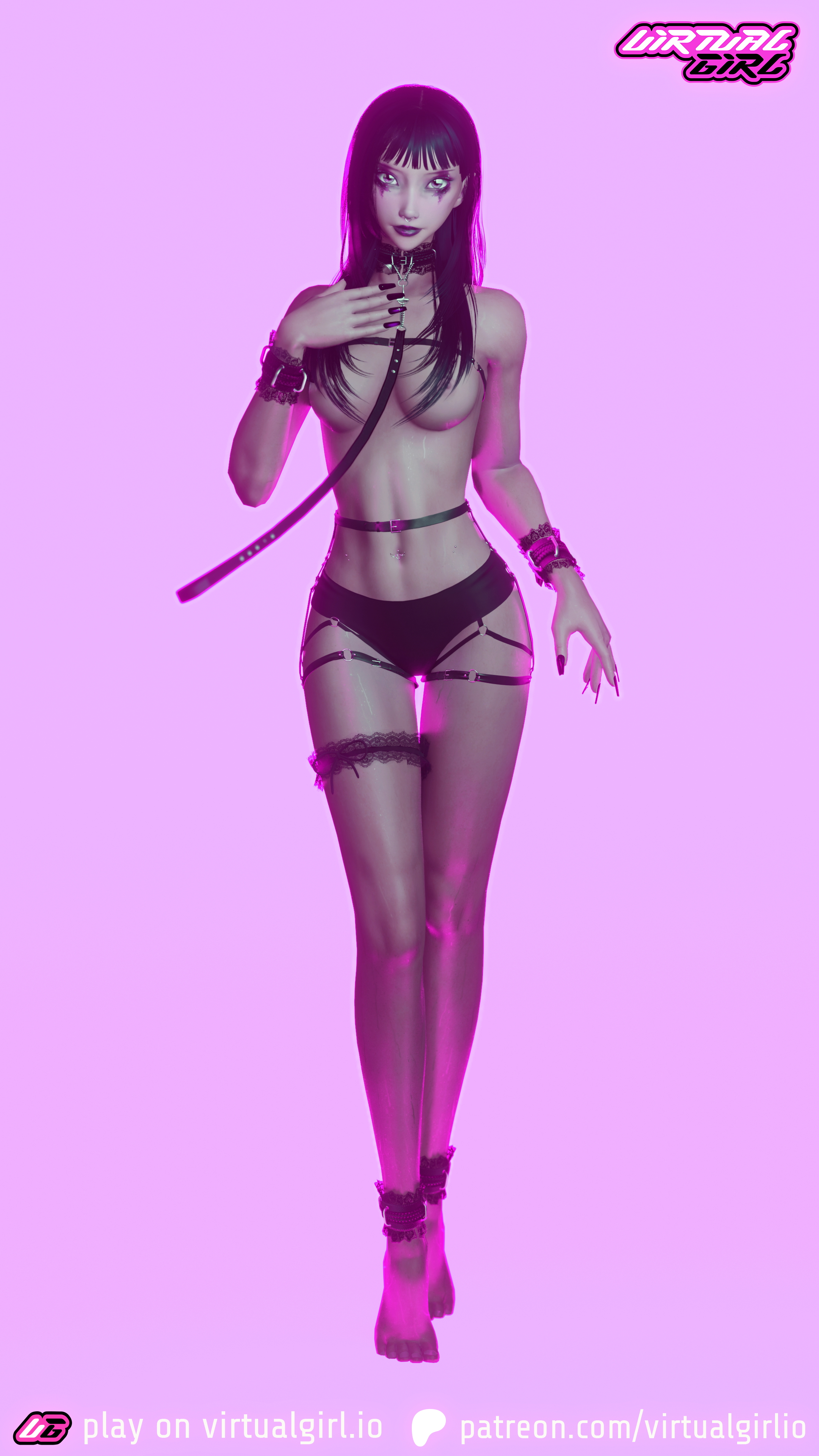gameplay of virtualgirl.io which is a 3d hentai browsergame. You can play it here: https://virtualgirl.io/game Access: https://www.patreon.com/virtualgirlio
