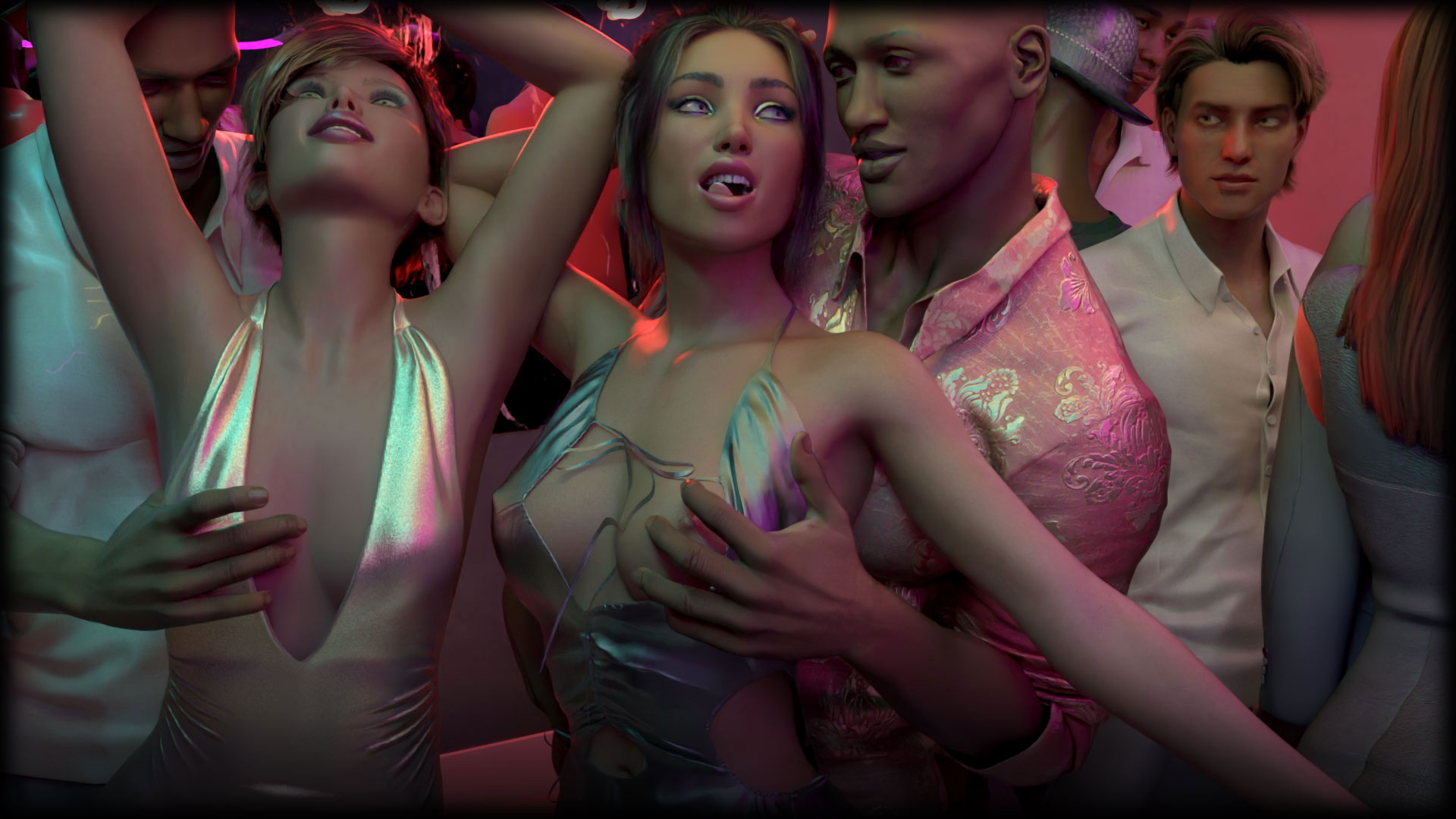 Blackmaled: Paige Sneak peek  Black Interracial Dance Nightclub