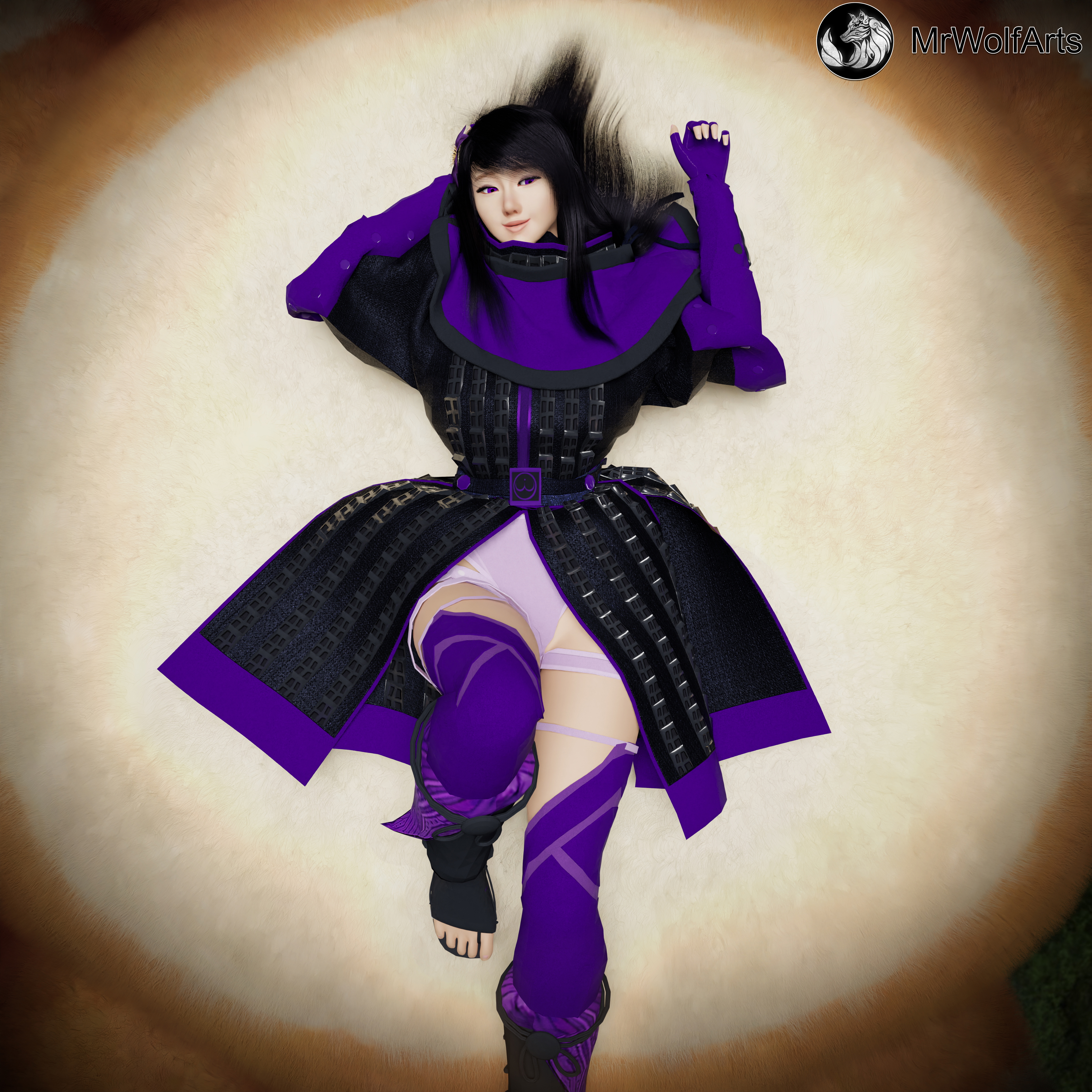 Sumire fully clothed