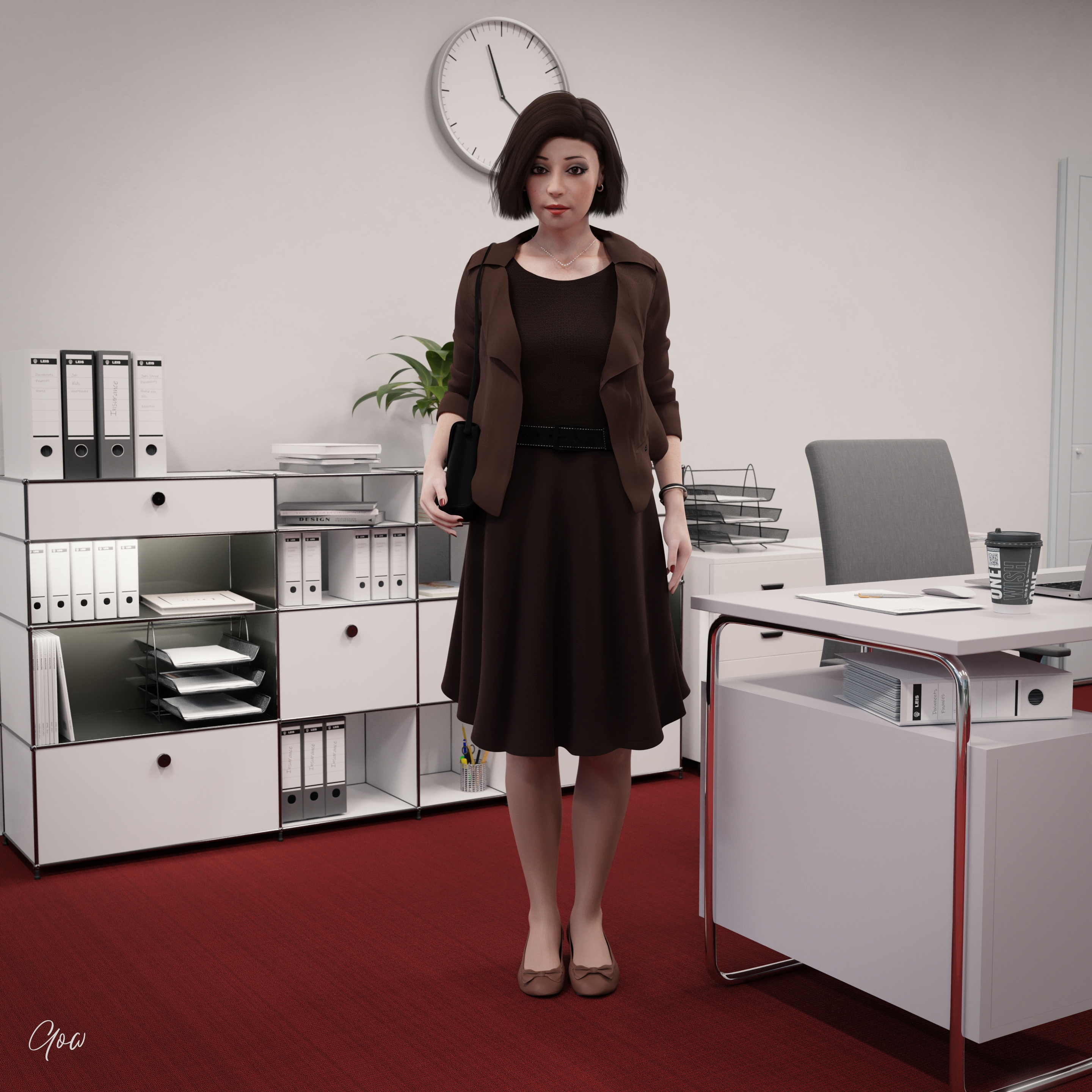 Rona s double tease.   Office_lady Secretary Milf Pantyhose Tease Upskirt Skirt Dress Party Dress Wet Pussy No Panties See Through High Heels Sitting Standing Posing Spread Legs Legs Sexy Sexy Brunette Nylon Flashing Story