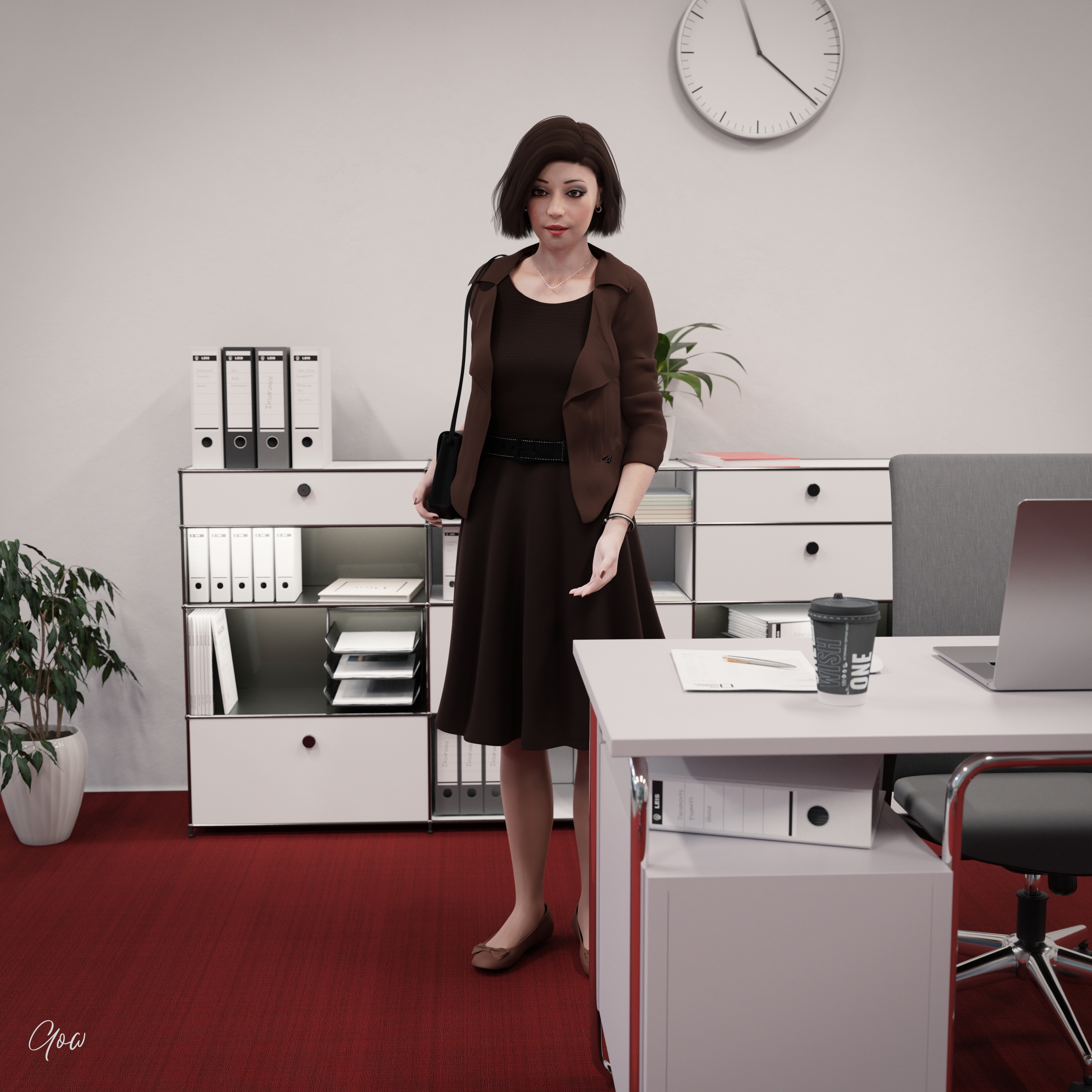 Rona s double tease.   Office_lady Secretary Milf Pantyhose Tease Upskirt Skirt Dress Party Dress Wet Pussy No Panties See Through High Heels Sitting Standing Posing Spread Legs Legs Sexy Sexy Brunette Nylon Flashing Story 3