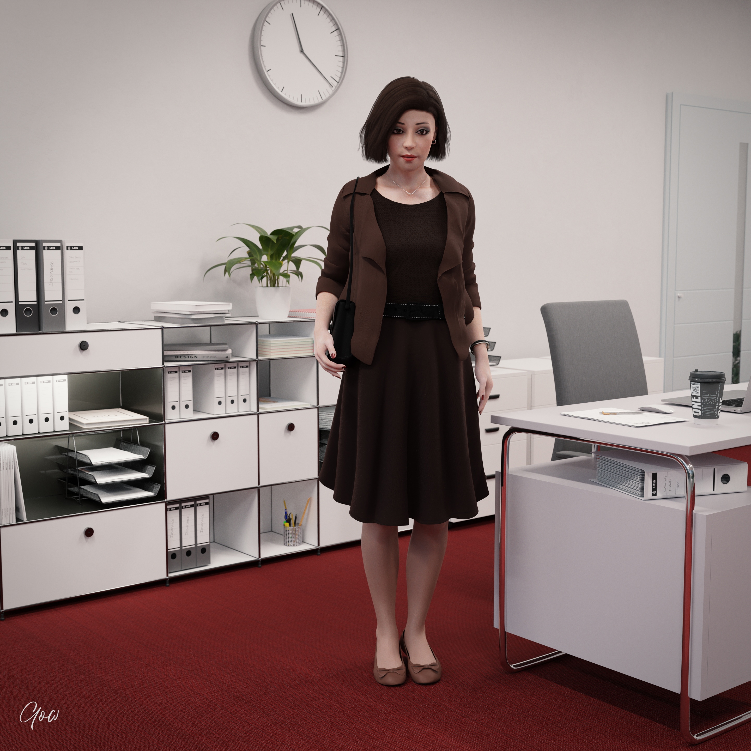 Rona s double tease.   Office_lady Secretary Milf Pantyhose Tease Upskirt Skirt Dress Party Dress Wet Pussy No Panties See Through High Heels Sitting Standing Posing Spread Legs Legs Sexy Sexy Brunette Nylon Flashing Story 5