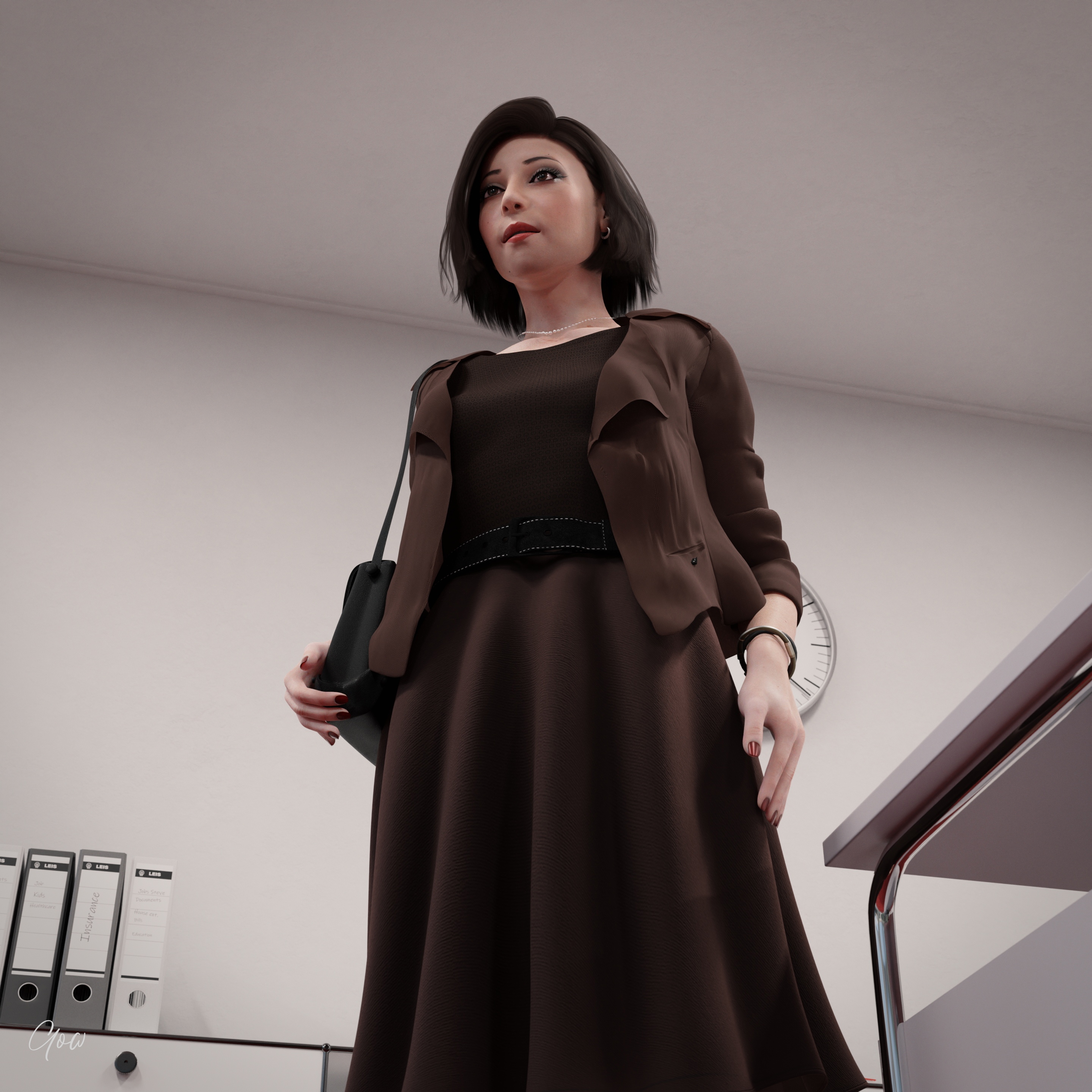 Rona s double tease.   Office_lady Secretary Milf Pantyhose Tease Upskirt Skirt Dress Party Dress Wet Pussy No Panties See Through High Heels Sitting Standing Posing Spread Legs Legs Sexy Sexy Brunette Nylon Flashing Story 13