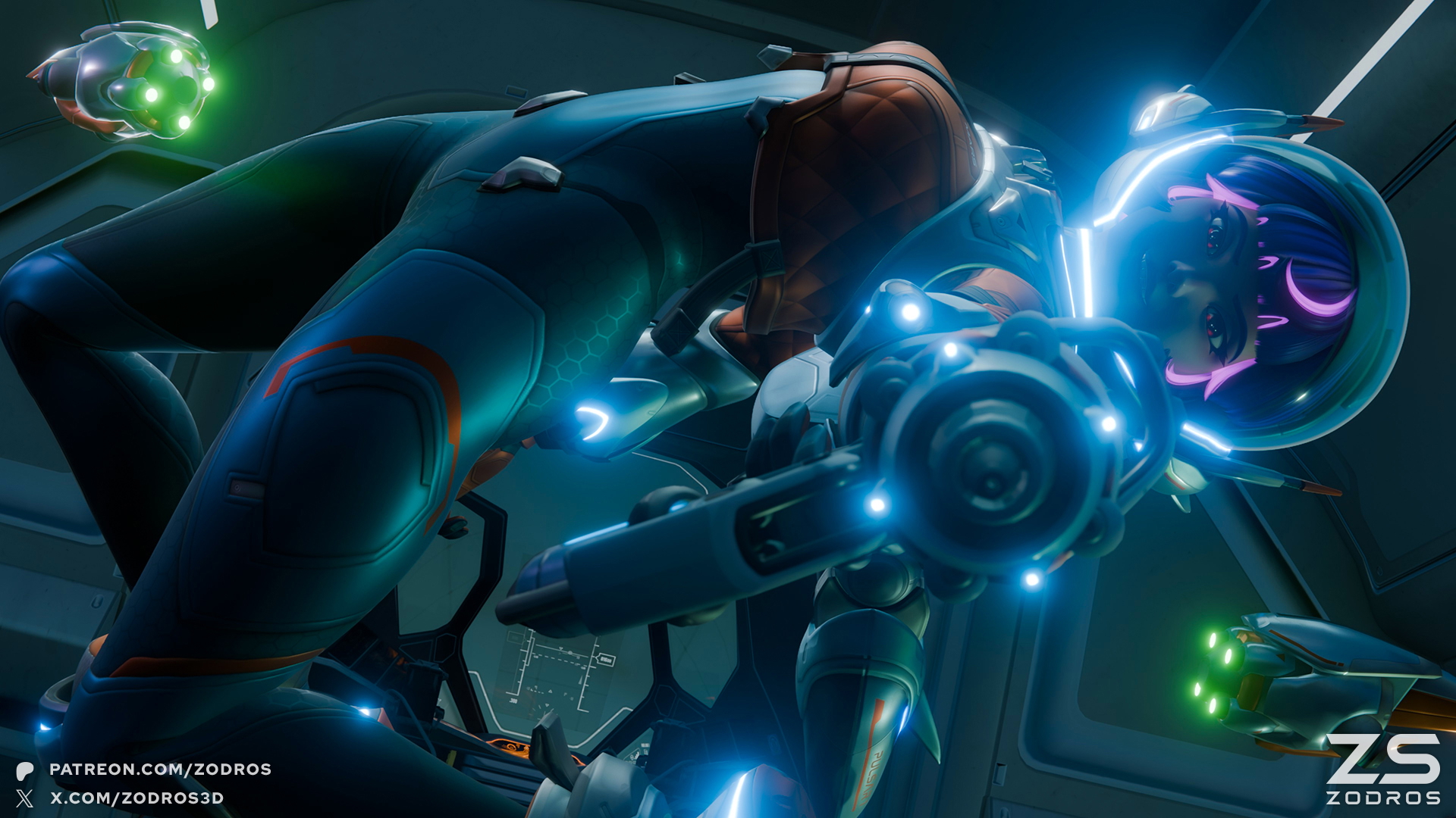 OVERWATCH - JUNO PINUP Overwatch Juno Solo Pinup Topless 3d Porn Small Tits 2