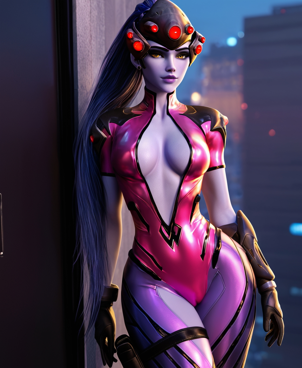 widowmaker Overwatch Widowmaker Bodysuit Female