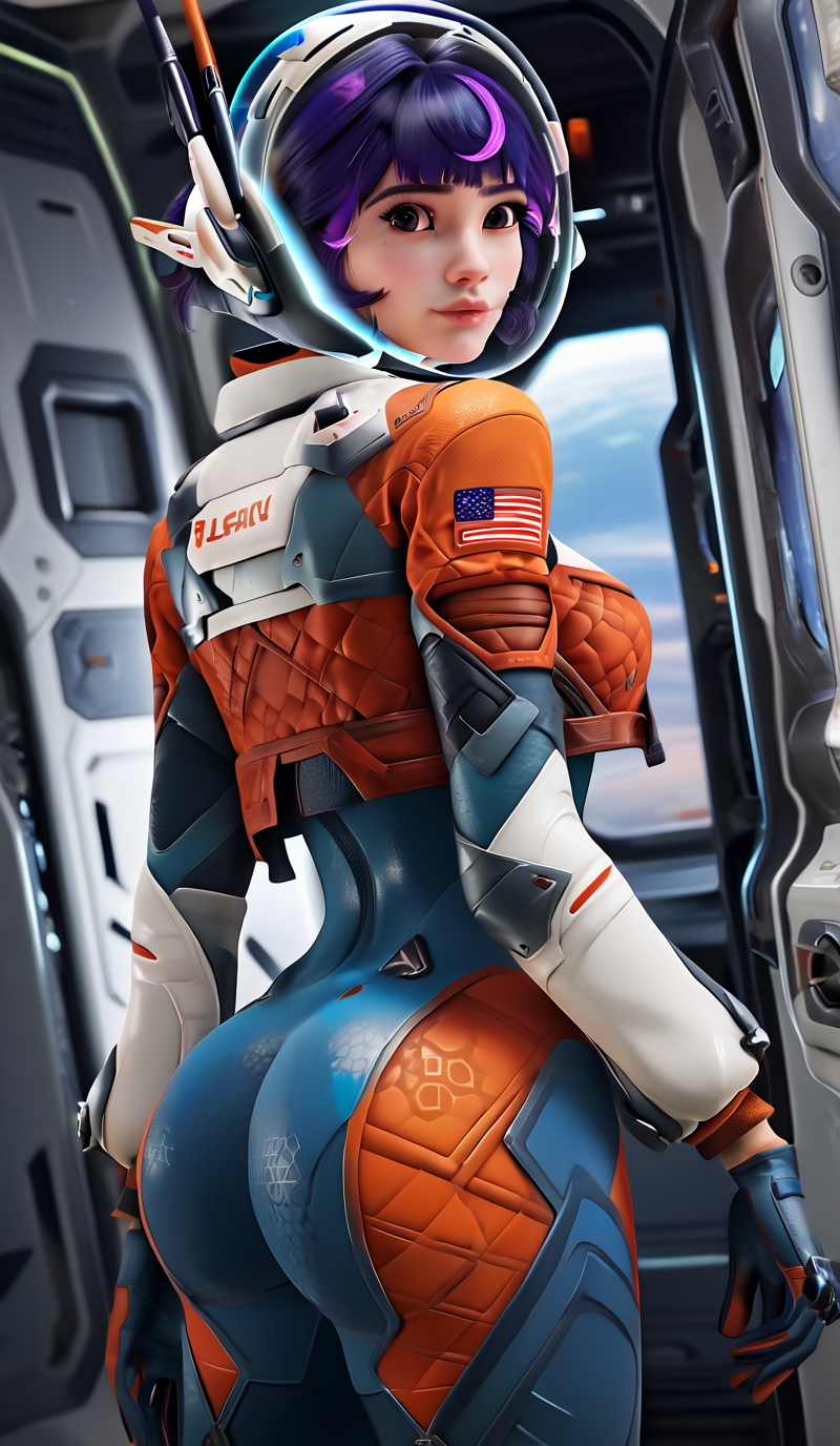 juno Juno Overwatch Suit Ass